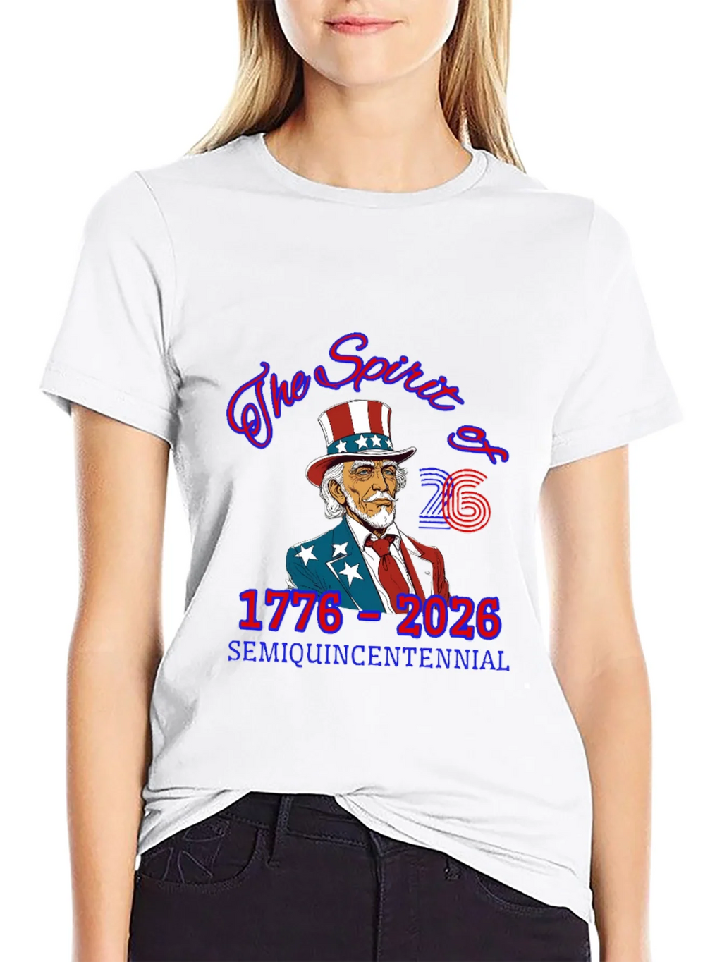 Semi-Quincentennial USA Patriotic T-Shirt product image 8
