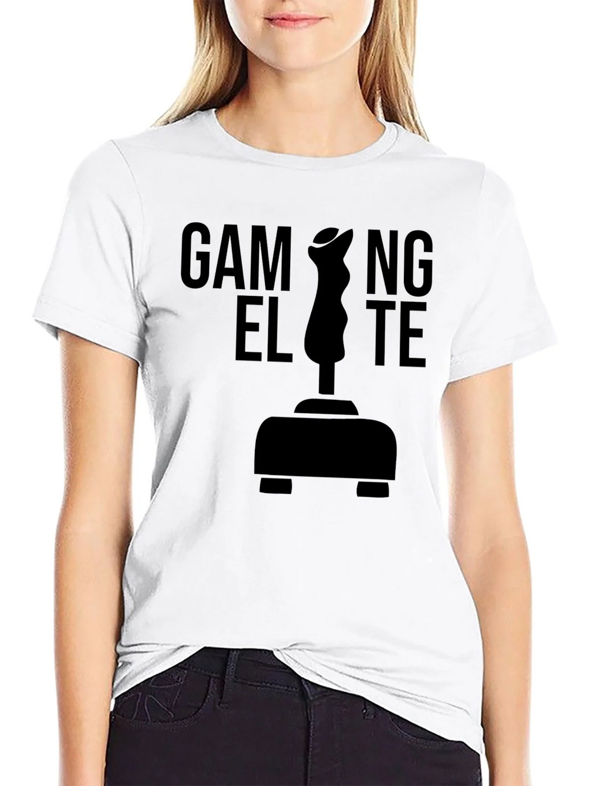 Gaming Elite T-Shirt - Black Joystick Design product image 5