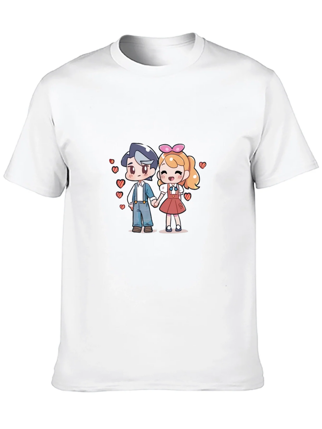 Anime Love T-Shirt - Cute Couple Tee product image 9