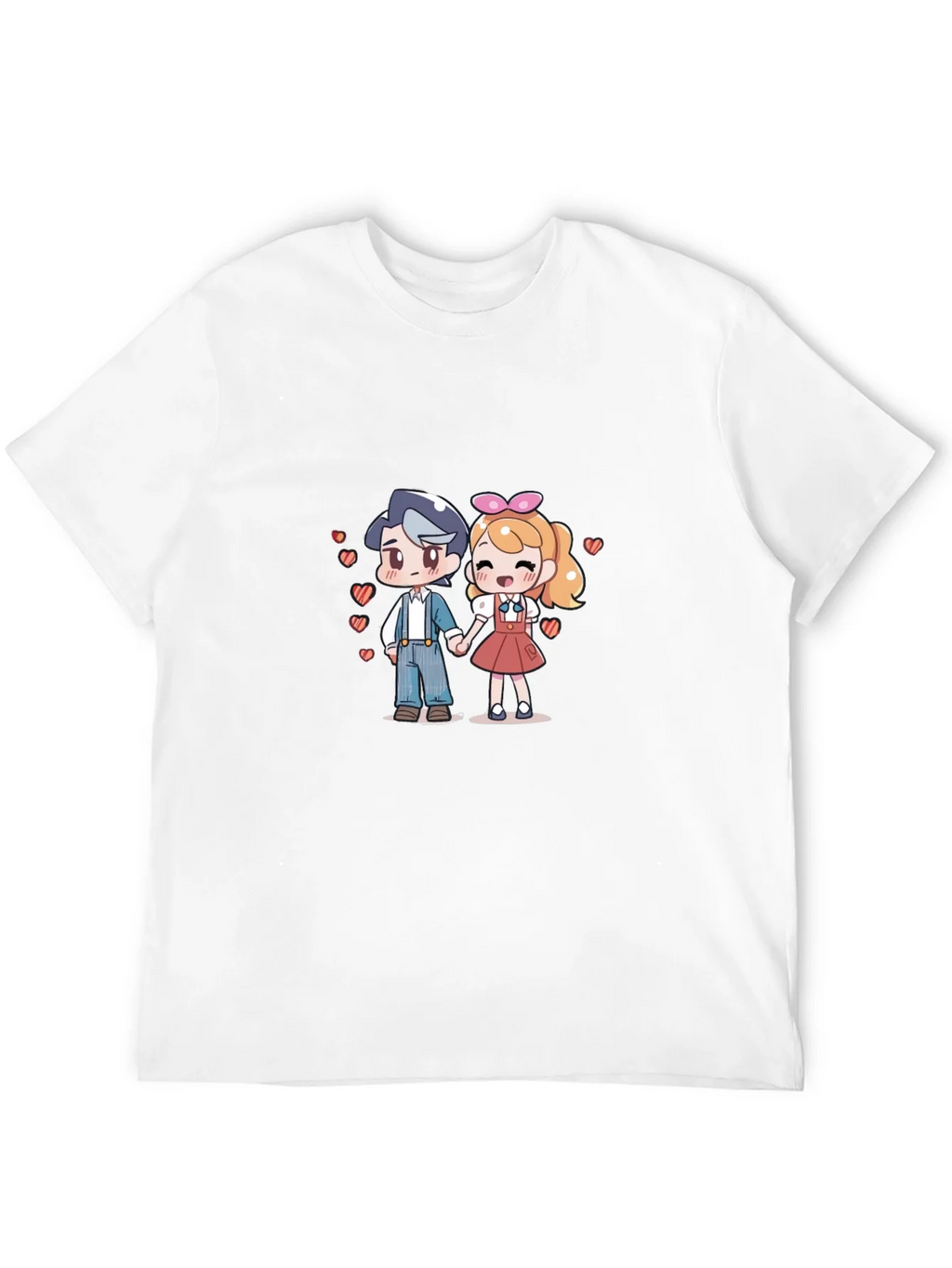 Anime Love T-Shirt - Cute Couple Tee product image 11