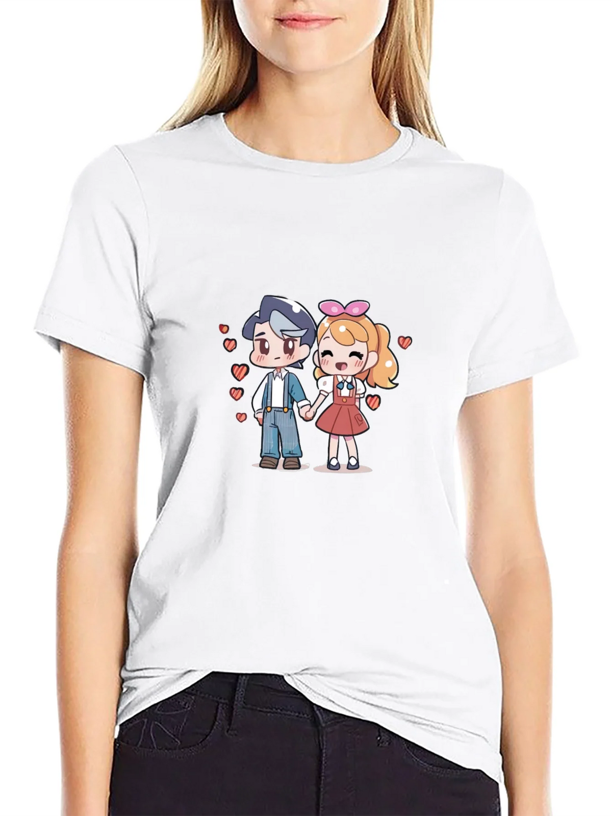 Anime Love T-Shirt - Cute Couple Tee product image 8