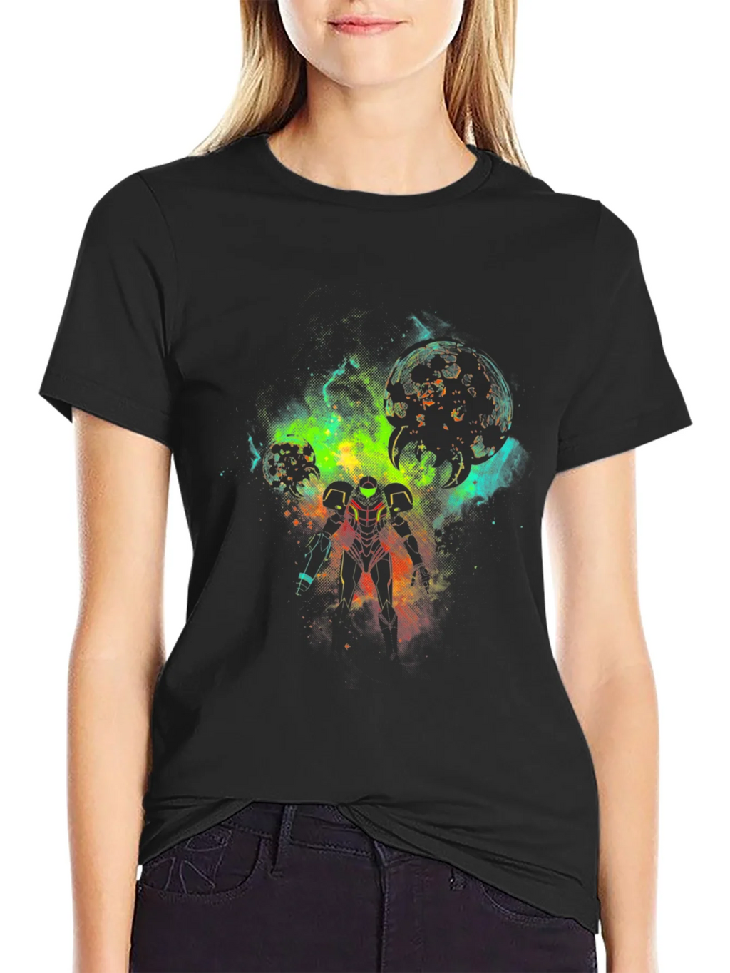 Metroid Inspired Graphic T-Shirt product image 2
