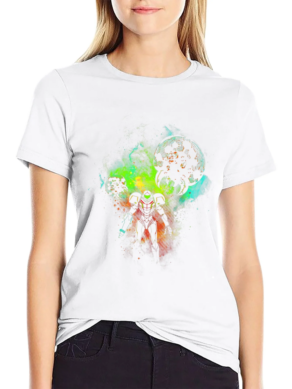 Metroid Inspired Graphic T-Shirt product image 8