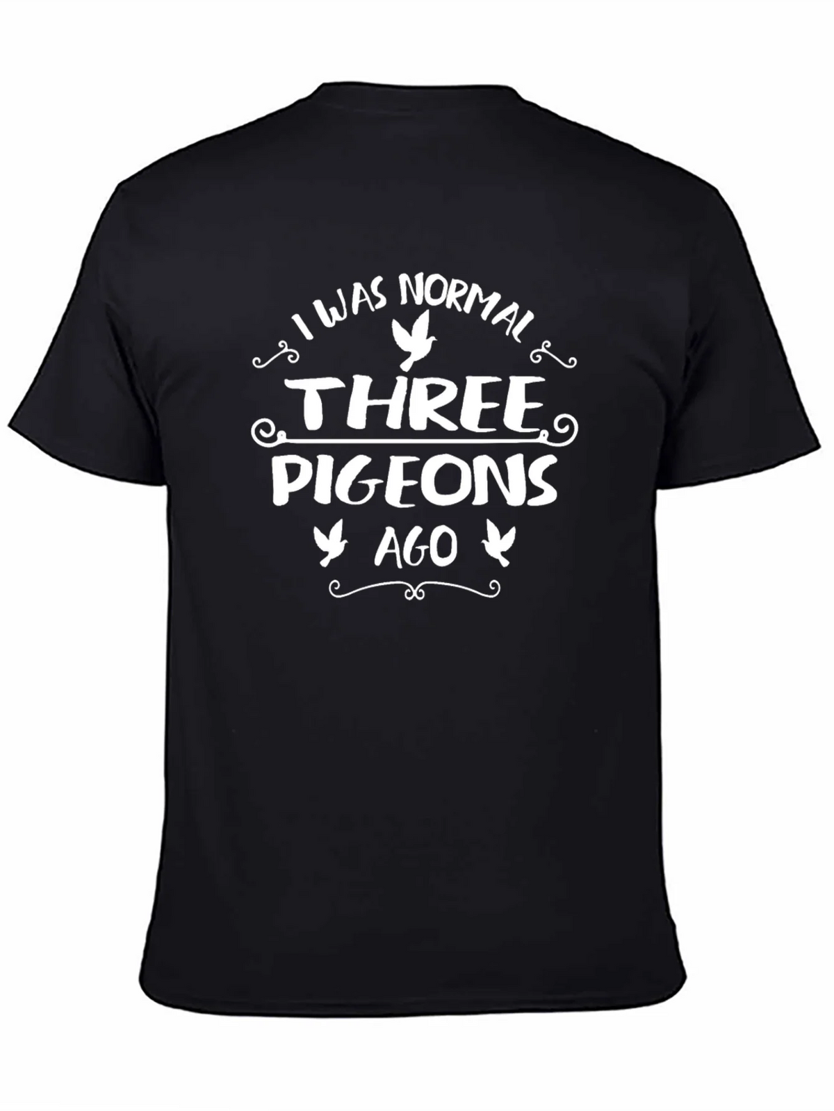 Funny Pigeon T-Shirt: I Was Normal Three Pigeons Ago product image 4