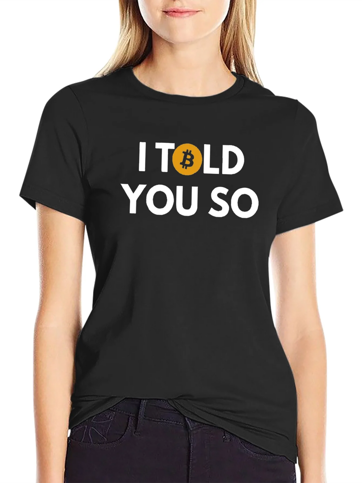 I Told You So Bitcoin Graphic Tee product image 2