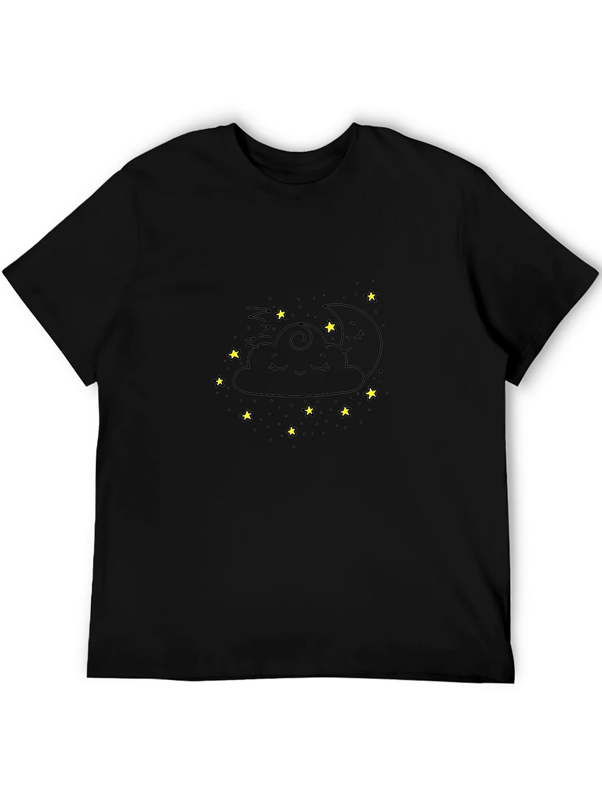 Dreamy Cloud Graphic Tee - Cute Sleepy Design product image 2