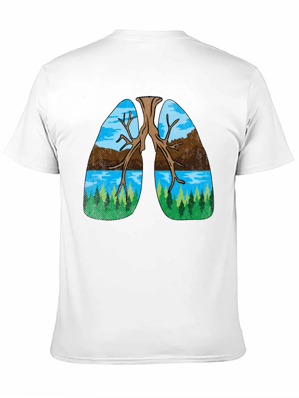 Nature Lungs Graphic Tee - Breathe Easy product image 9