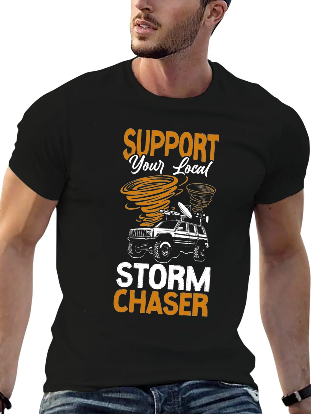 Storm Chaser T-Shirt - Support Your Local product image 6