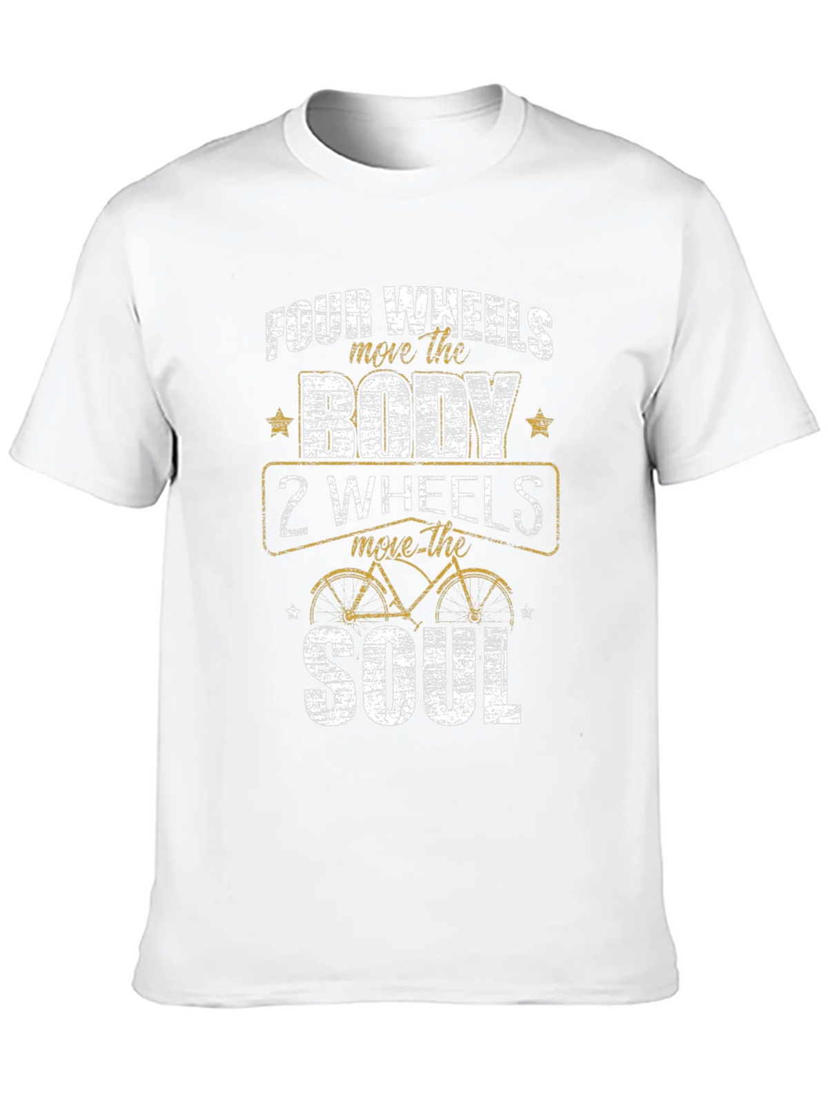 Four Wheels Move the Body T-Shirt product image 8