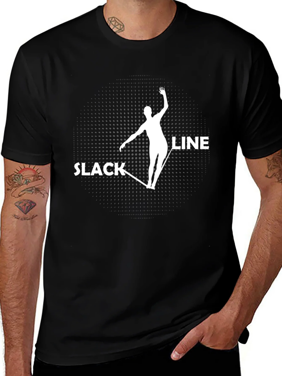 Slackline Graphic Tee - Balance & Style product image 1