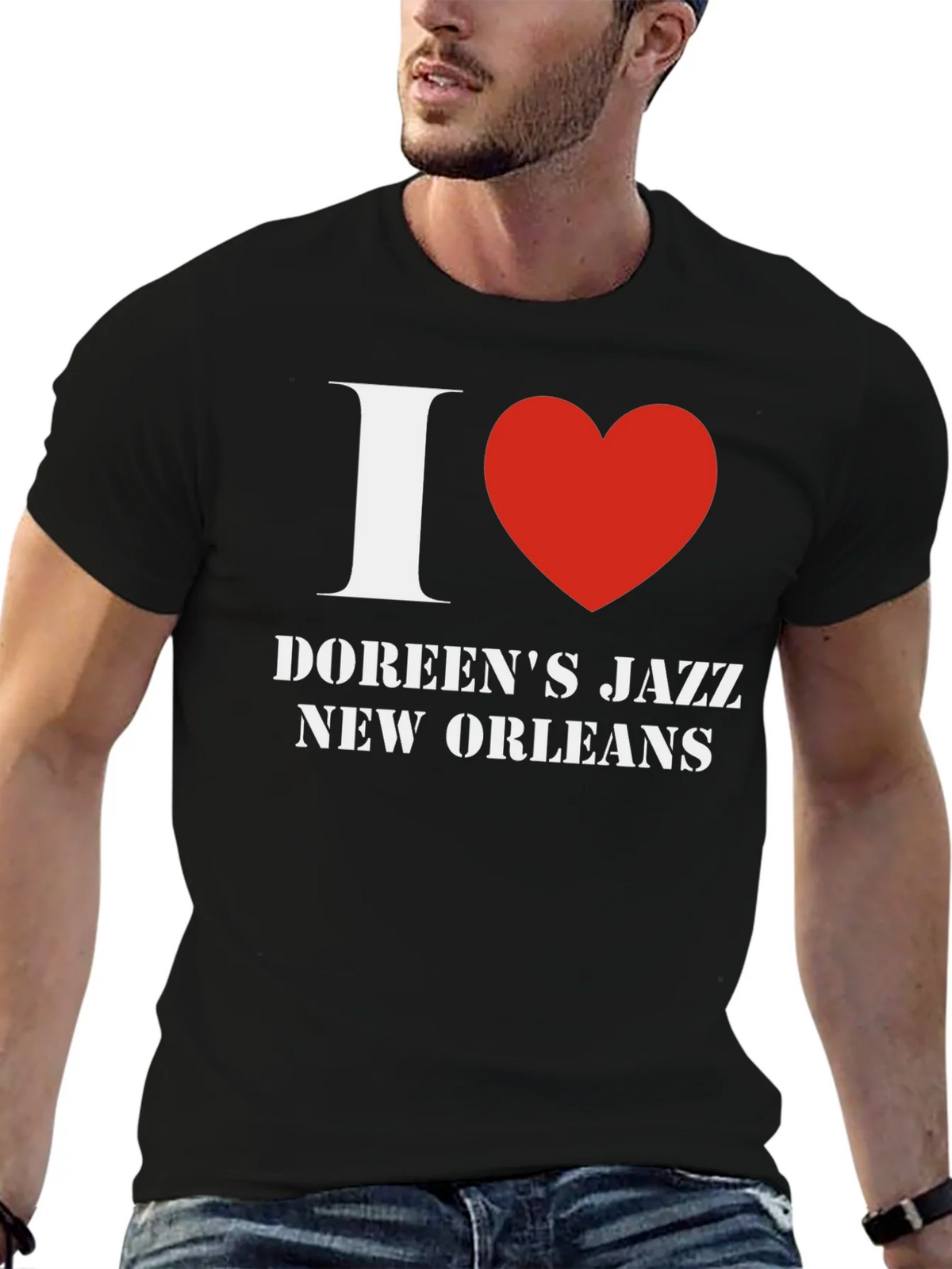 Doreens Jazz New Orleans T-Shirt - Black product image 6