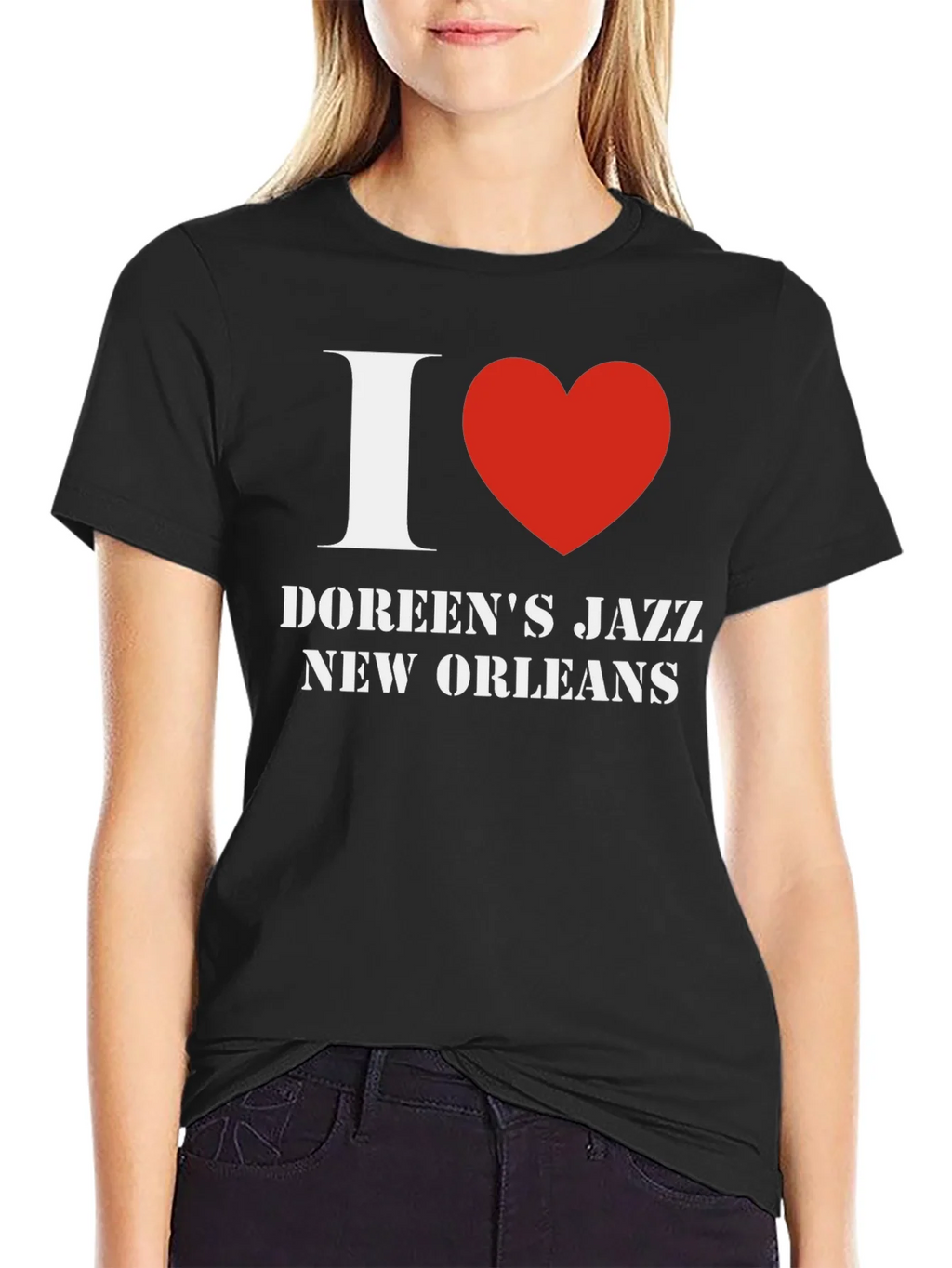 Doreens Jazz New Orleans T-Shirt - Black product image 2