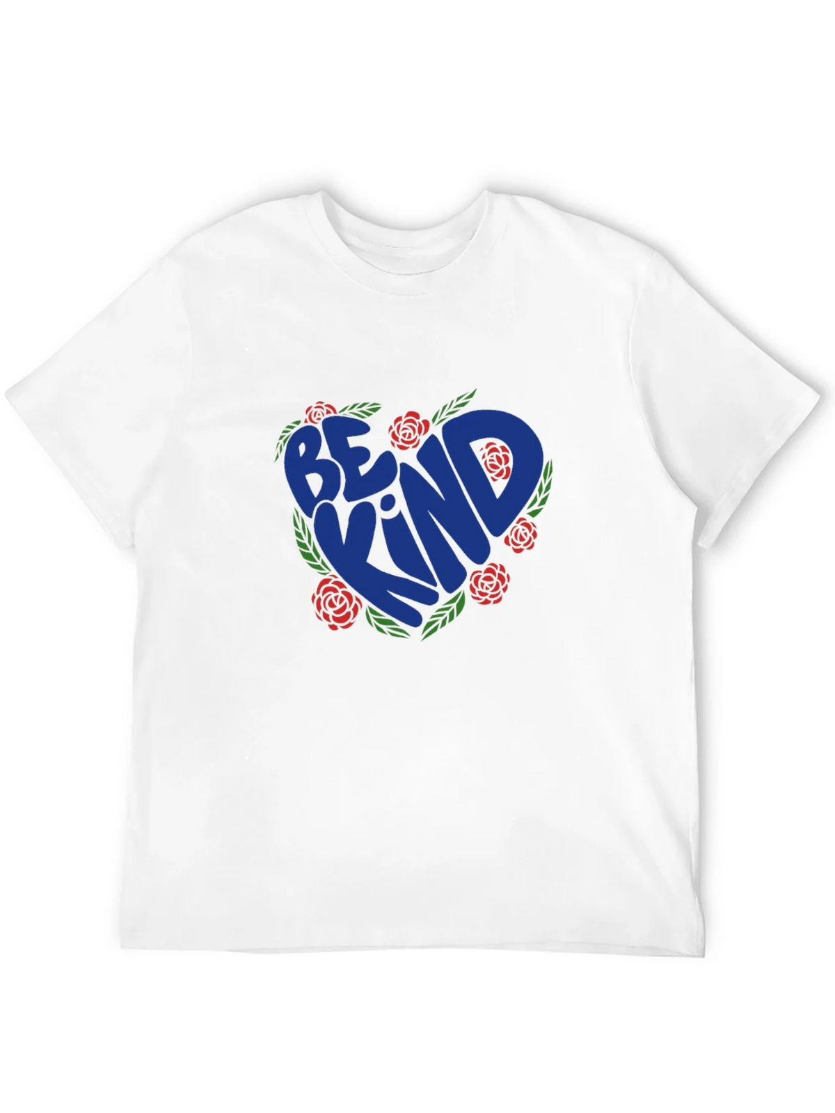 Be Kind Heart Rose Graphic T-Shirt - Black product image 10