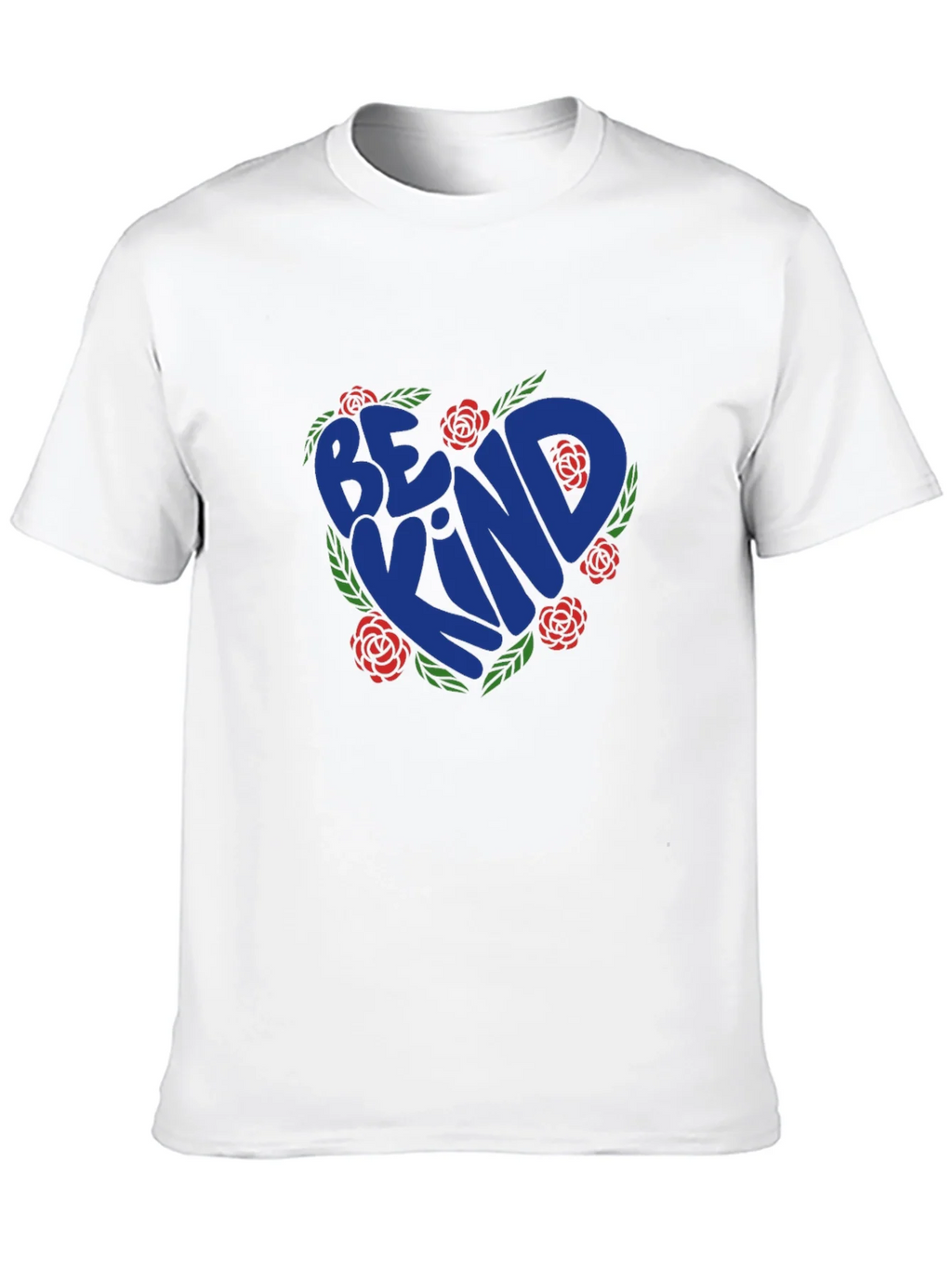 Be Kind Heart Rose Graphic T-Shirt - Black product image 9