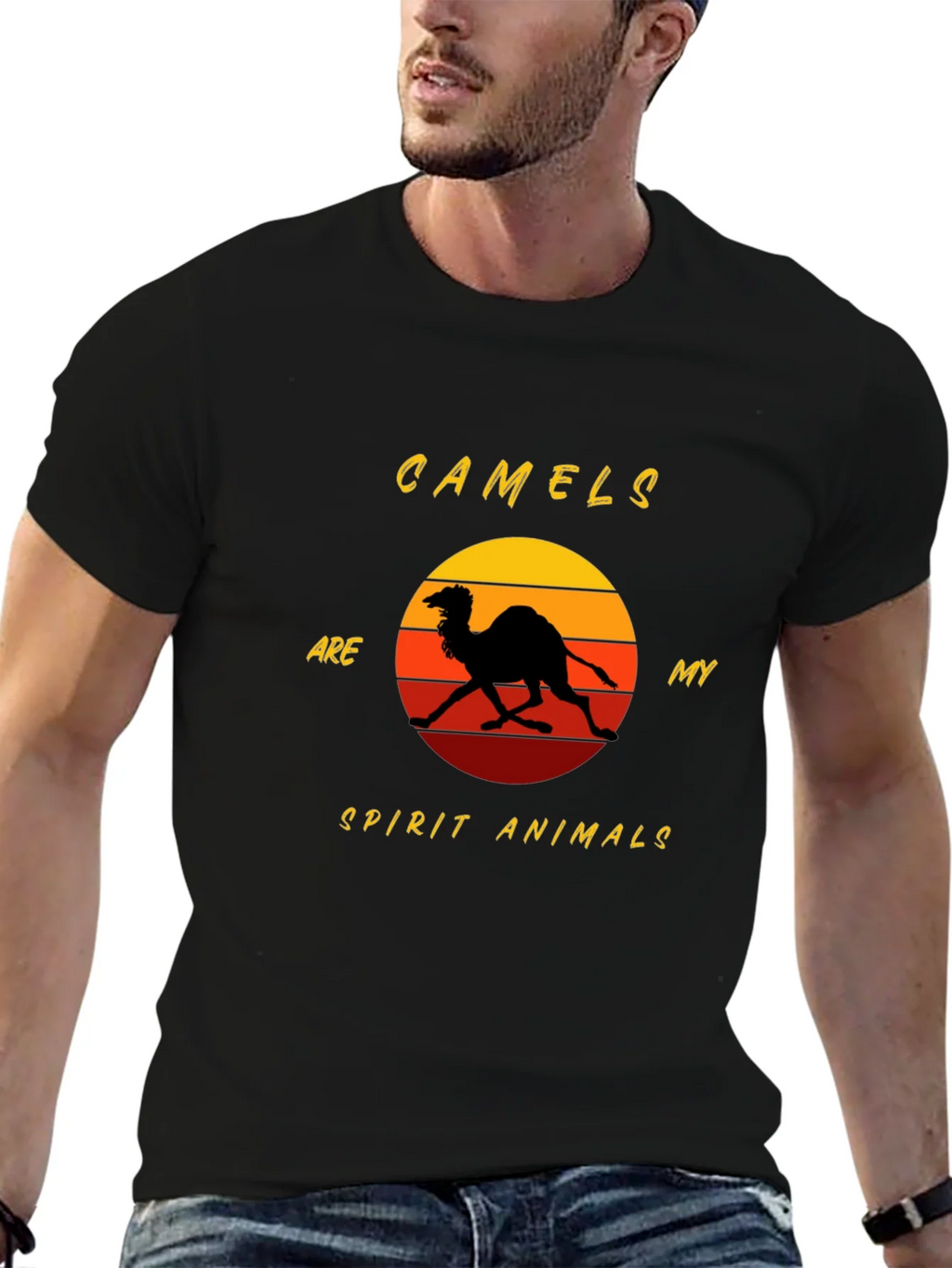 Camels Are My Spirit Animals Graphic Tee product image 6