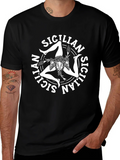 Sicilian Trinacria Symbol T-Shirt product image 1
