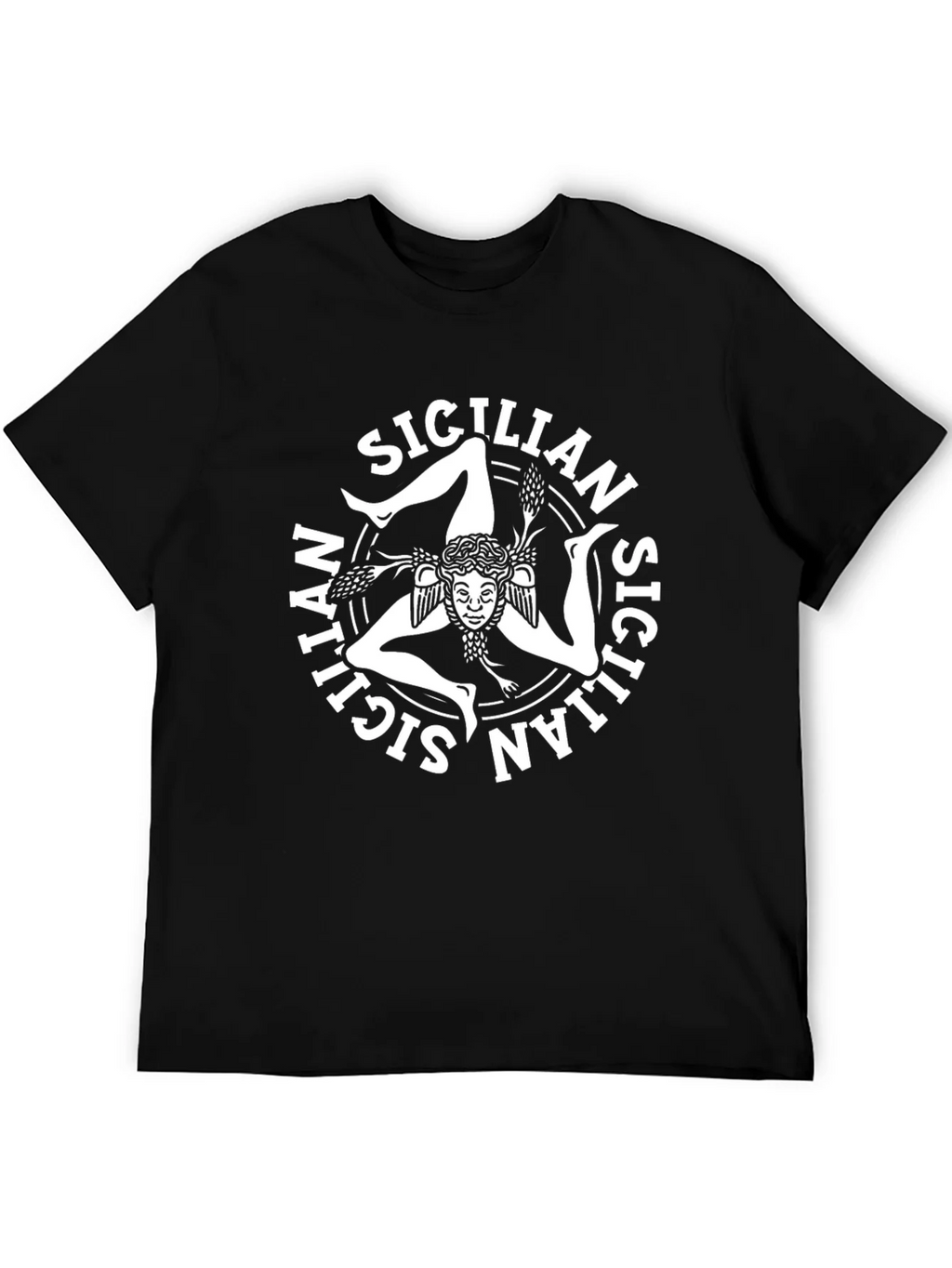 Sicilian Trinacria Symbol T-Shirt product image 5