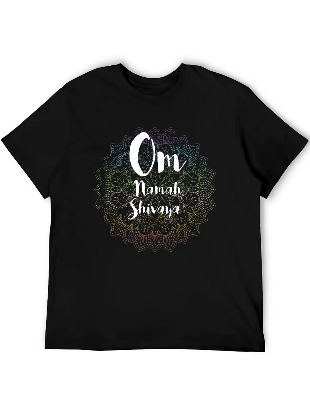 Om Namah Shivaya Graphic Tee - Spiritual Mandala Design product image 5