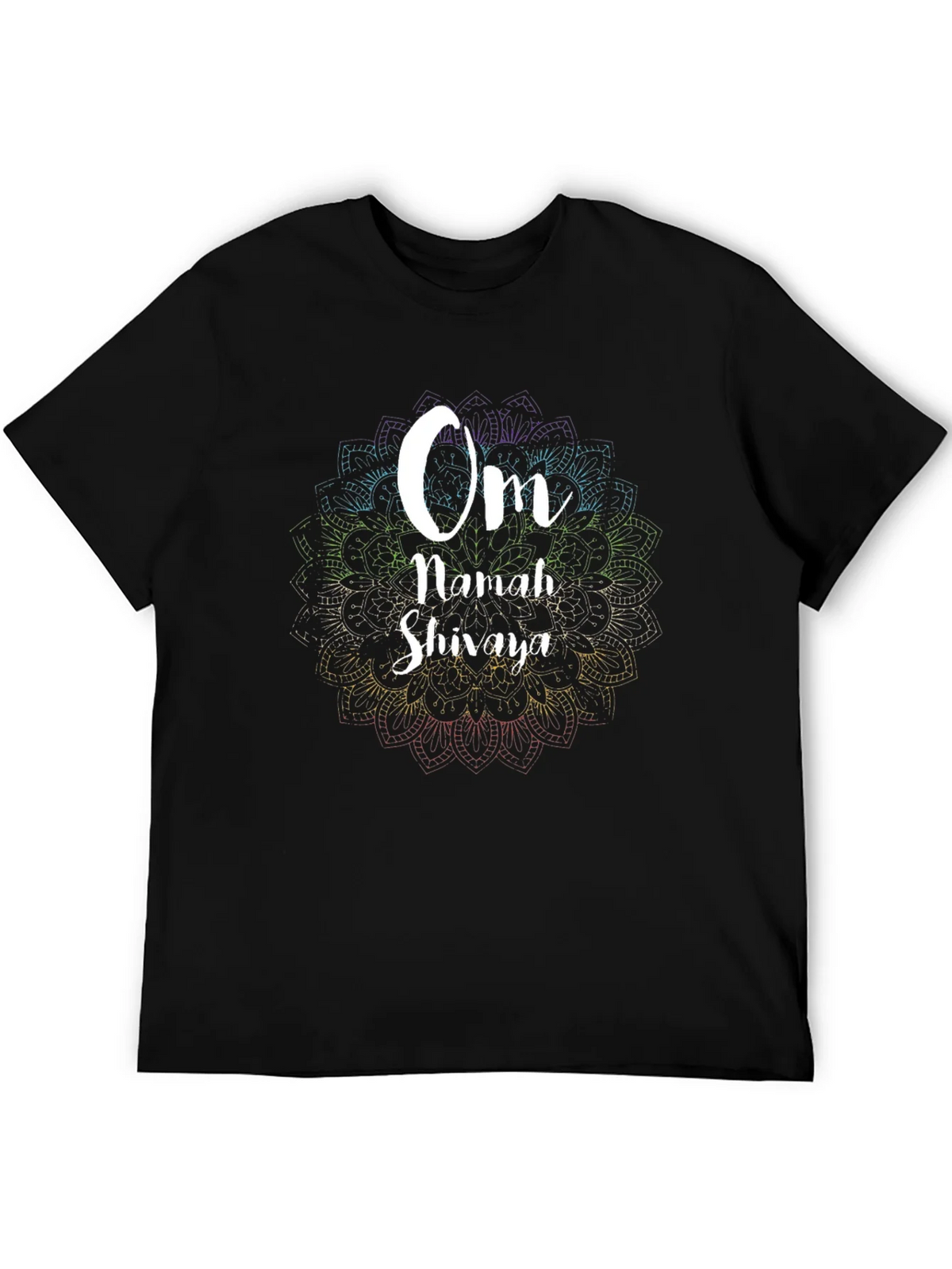 Om Namah Shivaya Graphic Tee - Spiritual Mandala Design product image 5