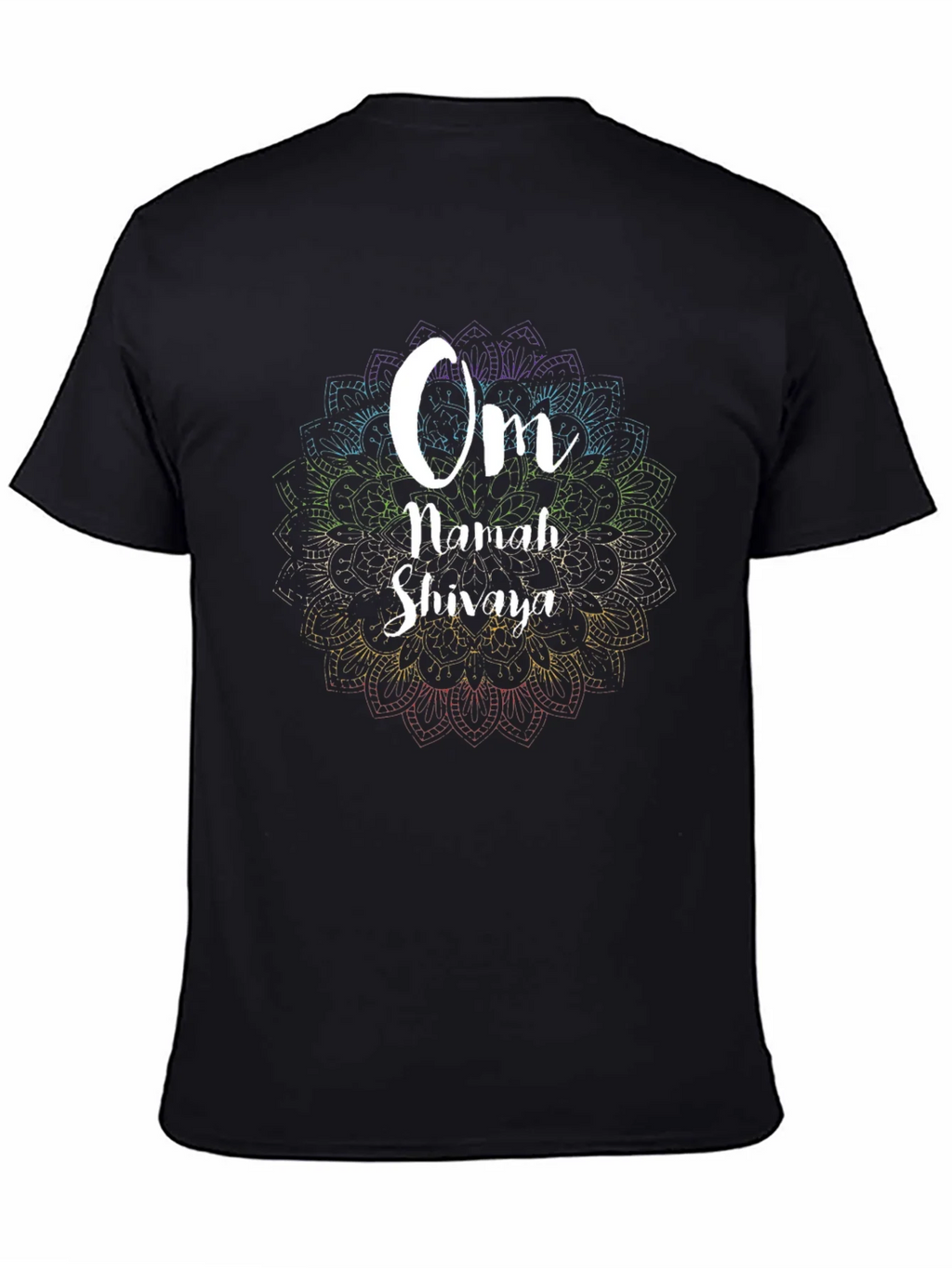 Om Namah Shivaya Graphic Tee - Spiritual Mandala Design product image 4