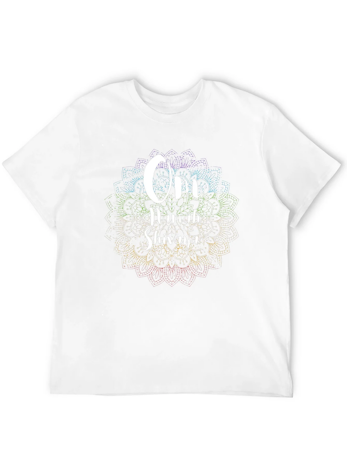 Om Namah Shivaya Graphic Tee - Spiritual Mandala Design product image 11