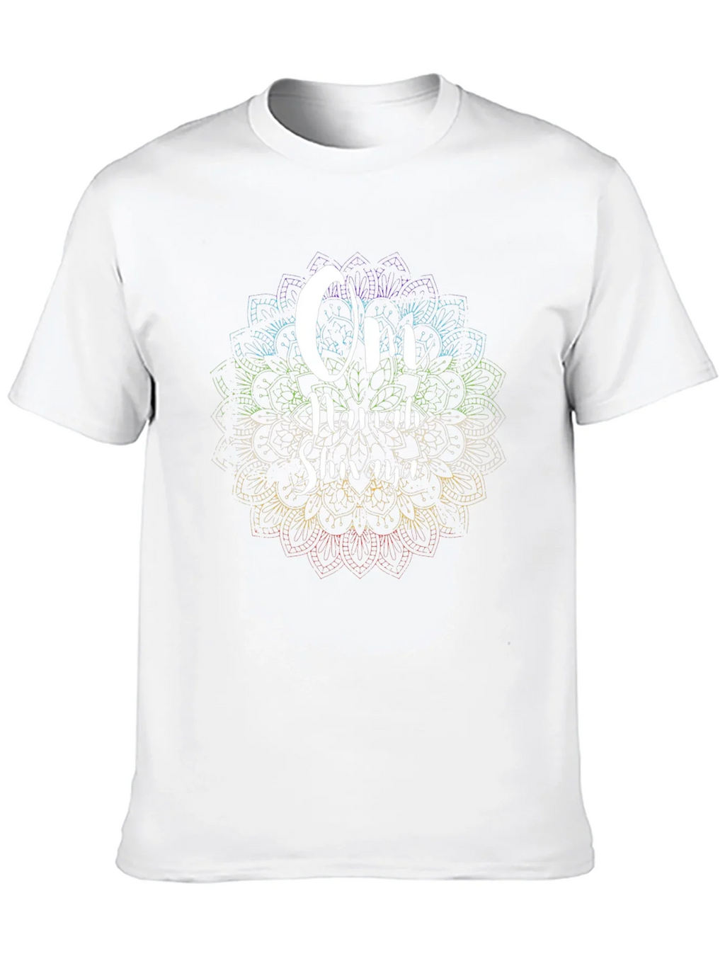 Om Namah Shivaya Graphic Tee - Spiritual Mandala Design product image 9
