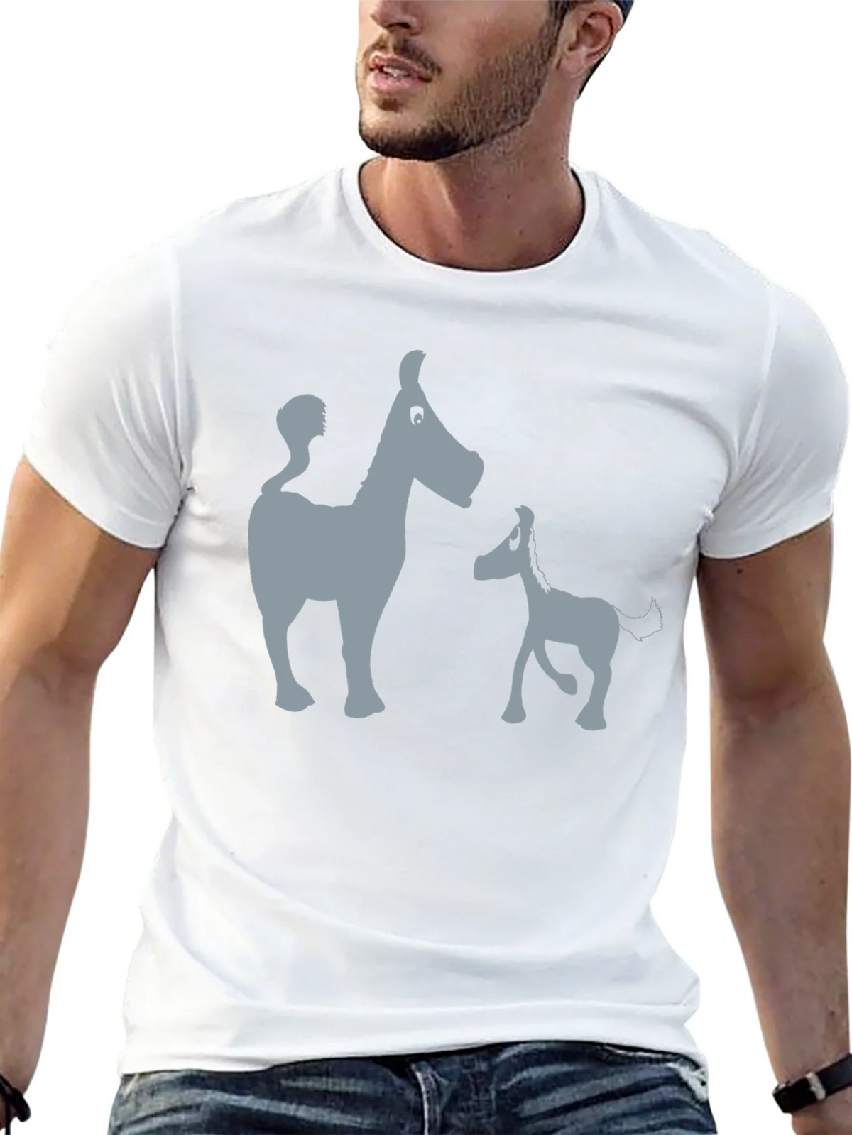 Donkey & Foal Graphic Tee product image 8