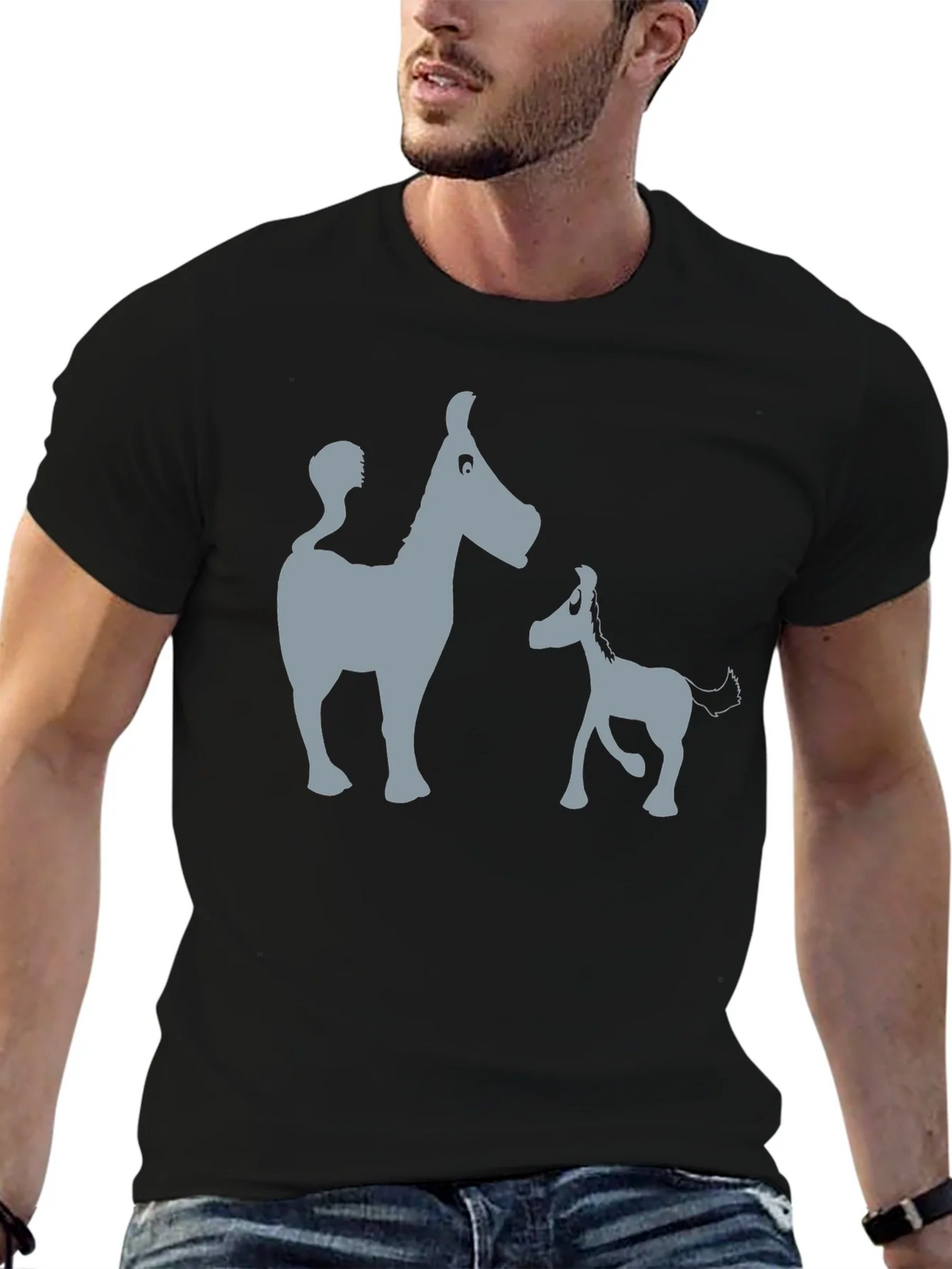 Donkey & Foal Graphic Tee product image 4