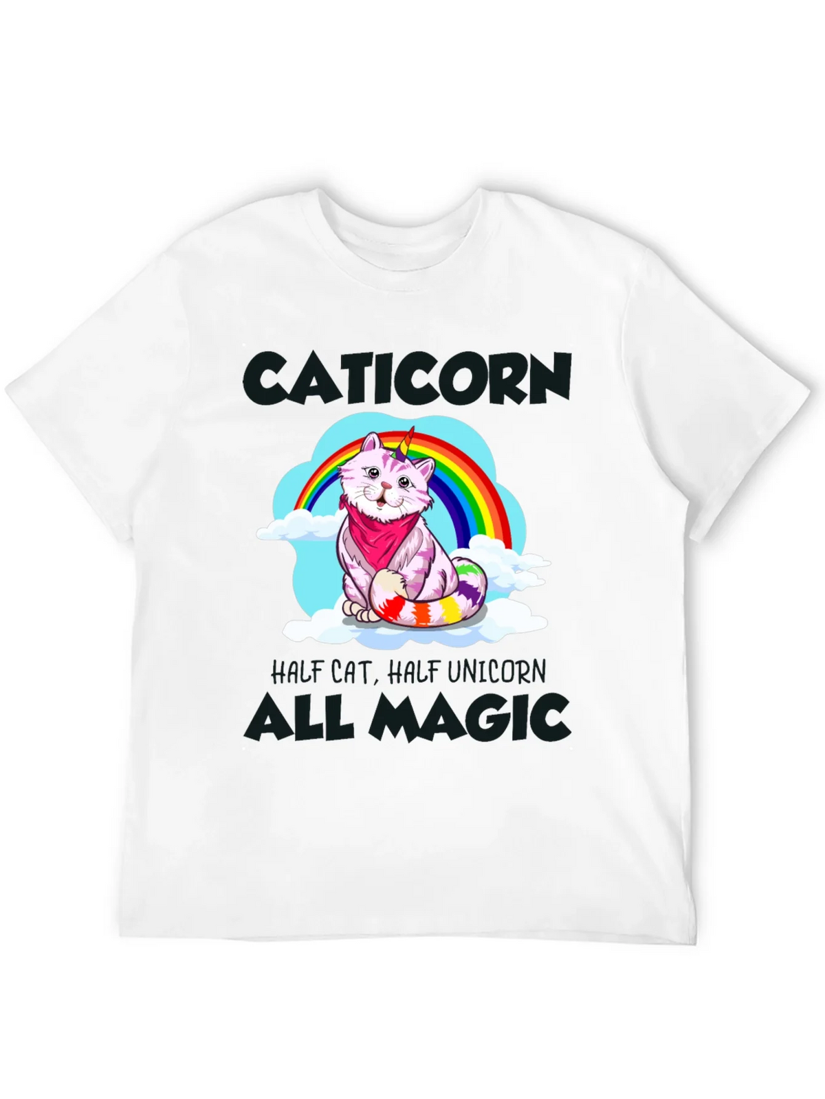 Caticorn T-Shirt - Half Cat Unicorn All Magic! product image 7