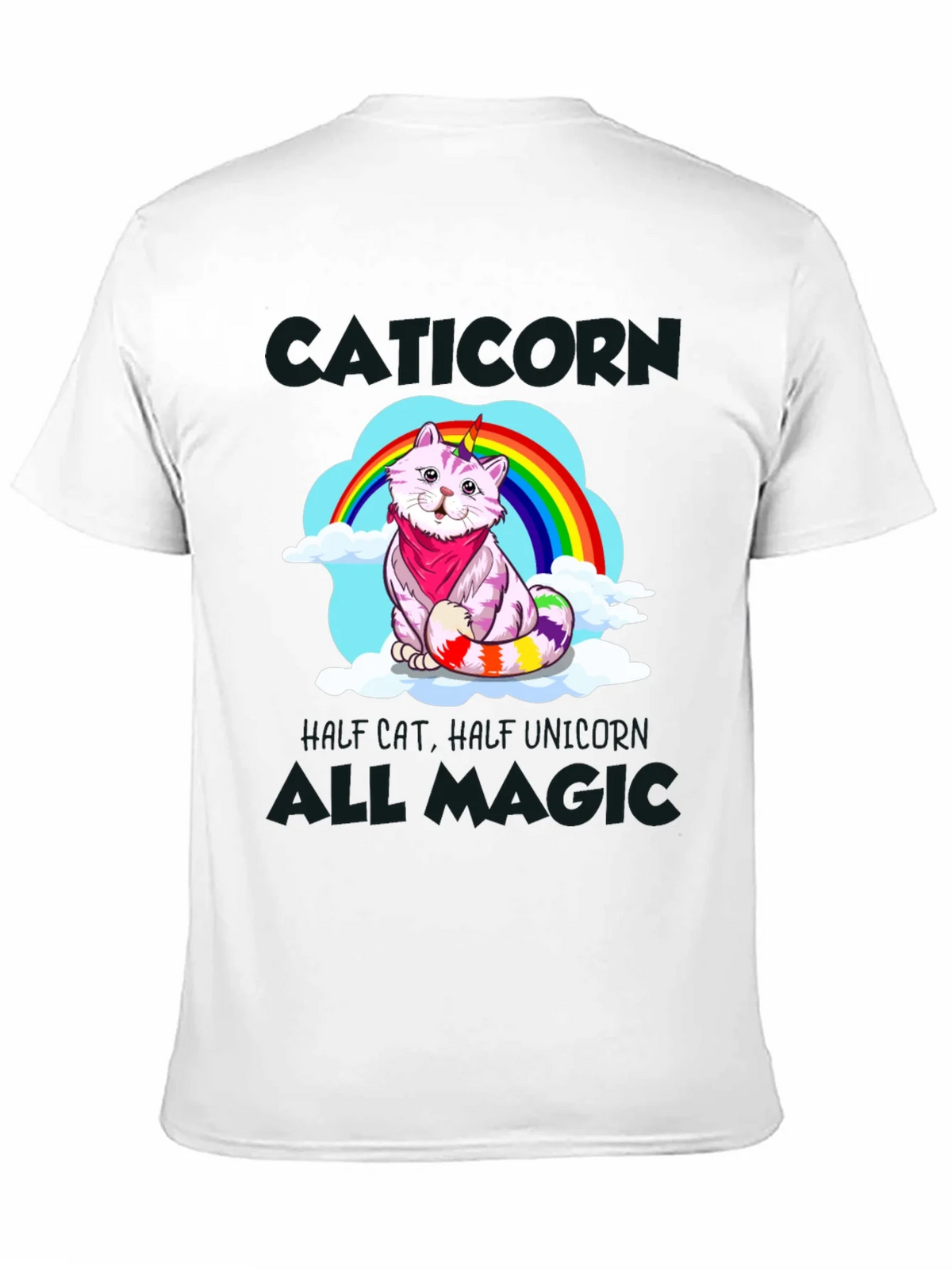 Caticorn T-Shirt - Half Cat Unicorn All Magic! product image 6