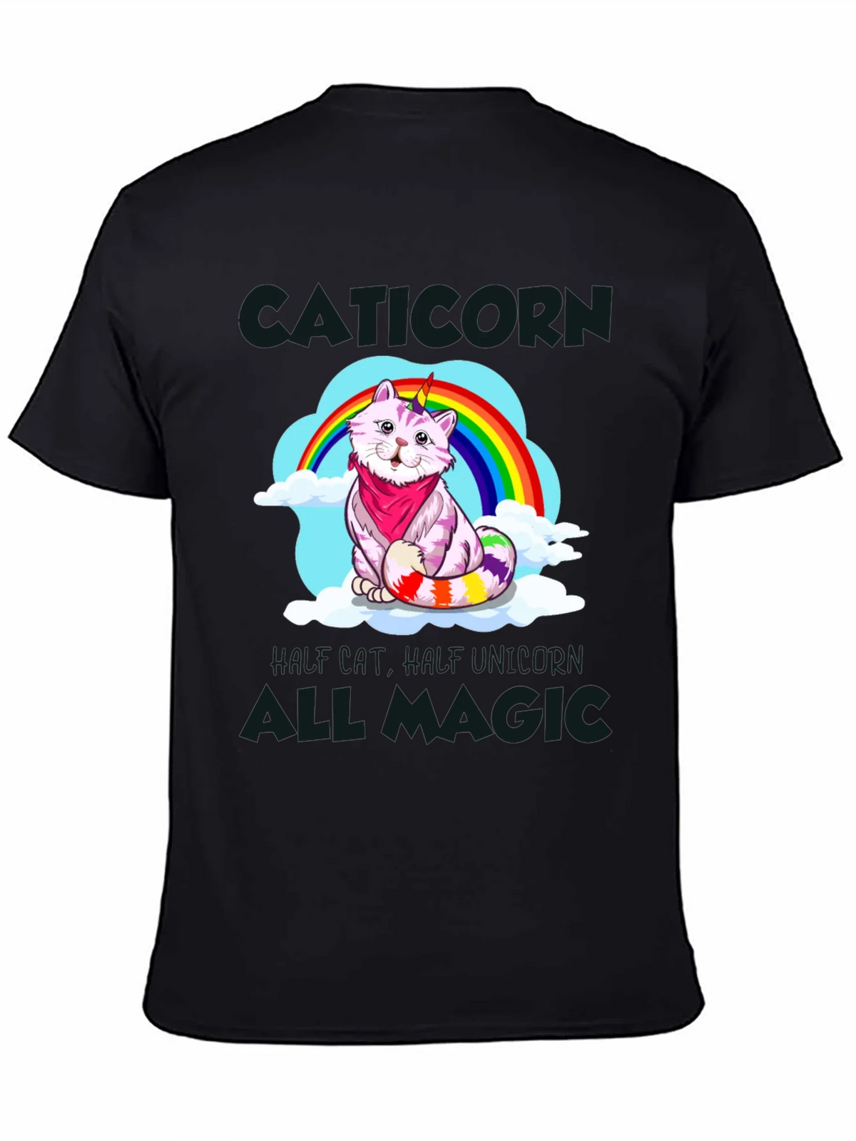Caticorn T-Shirt - Half Cat Unicorn All Magic! product image 2