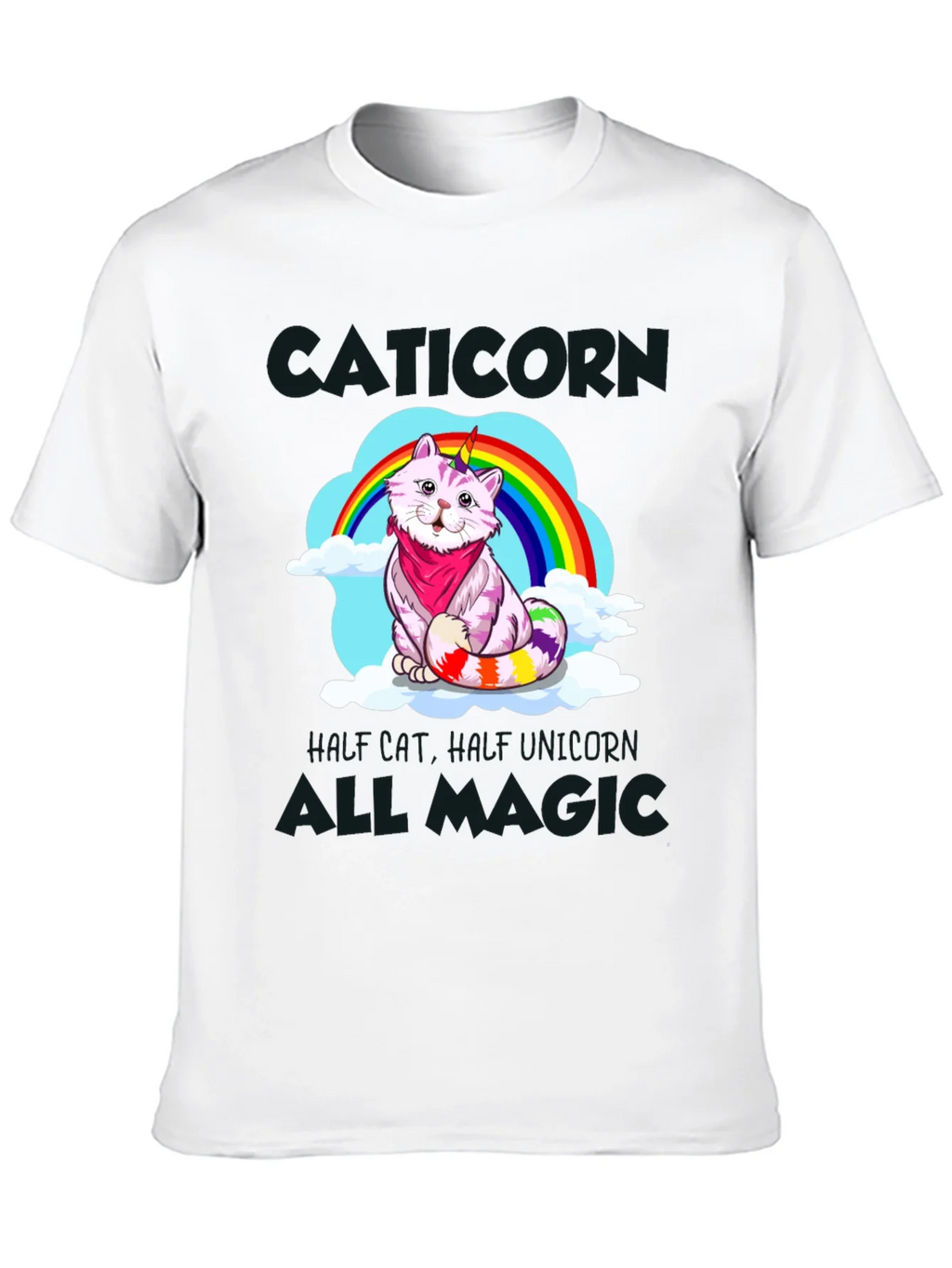 Caticorn T-Shirt - Half Cat Unicorn All Magic! product image 5