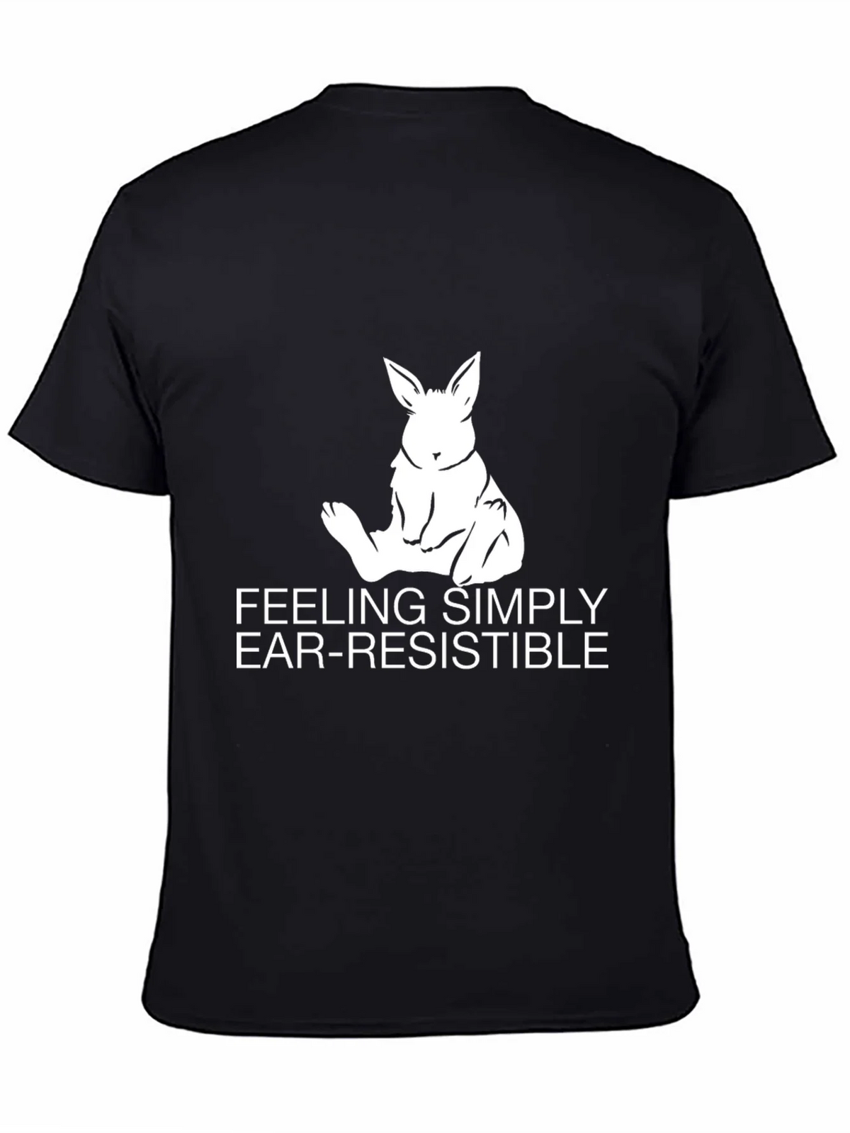 Ear-Resistible Bunny Graphic Tee product image 4
