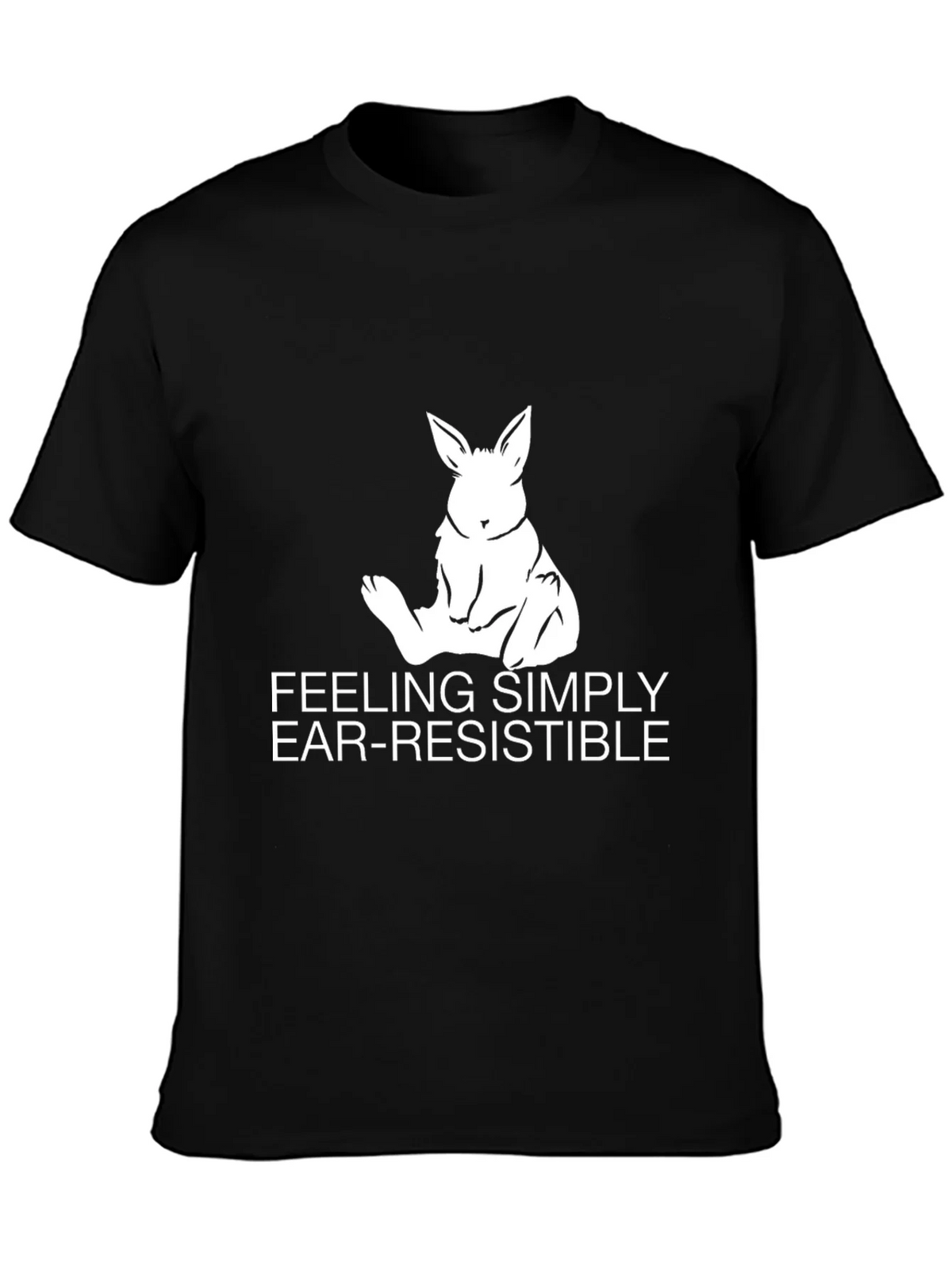 Ear-Resistible Bunny Graphic Tee product image 3