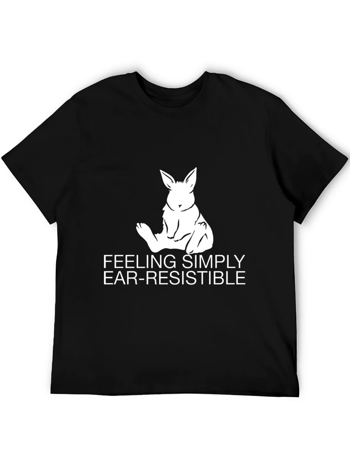 Ear-Resistible Bunny Graphic Tee product image 5