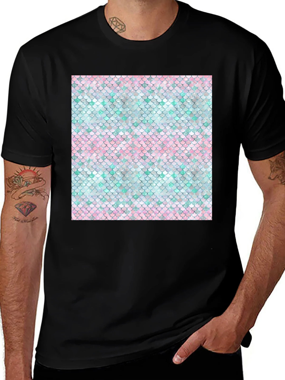 Scales Pattern T-Shirt product image 1