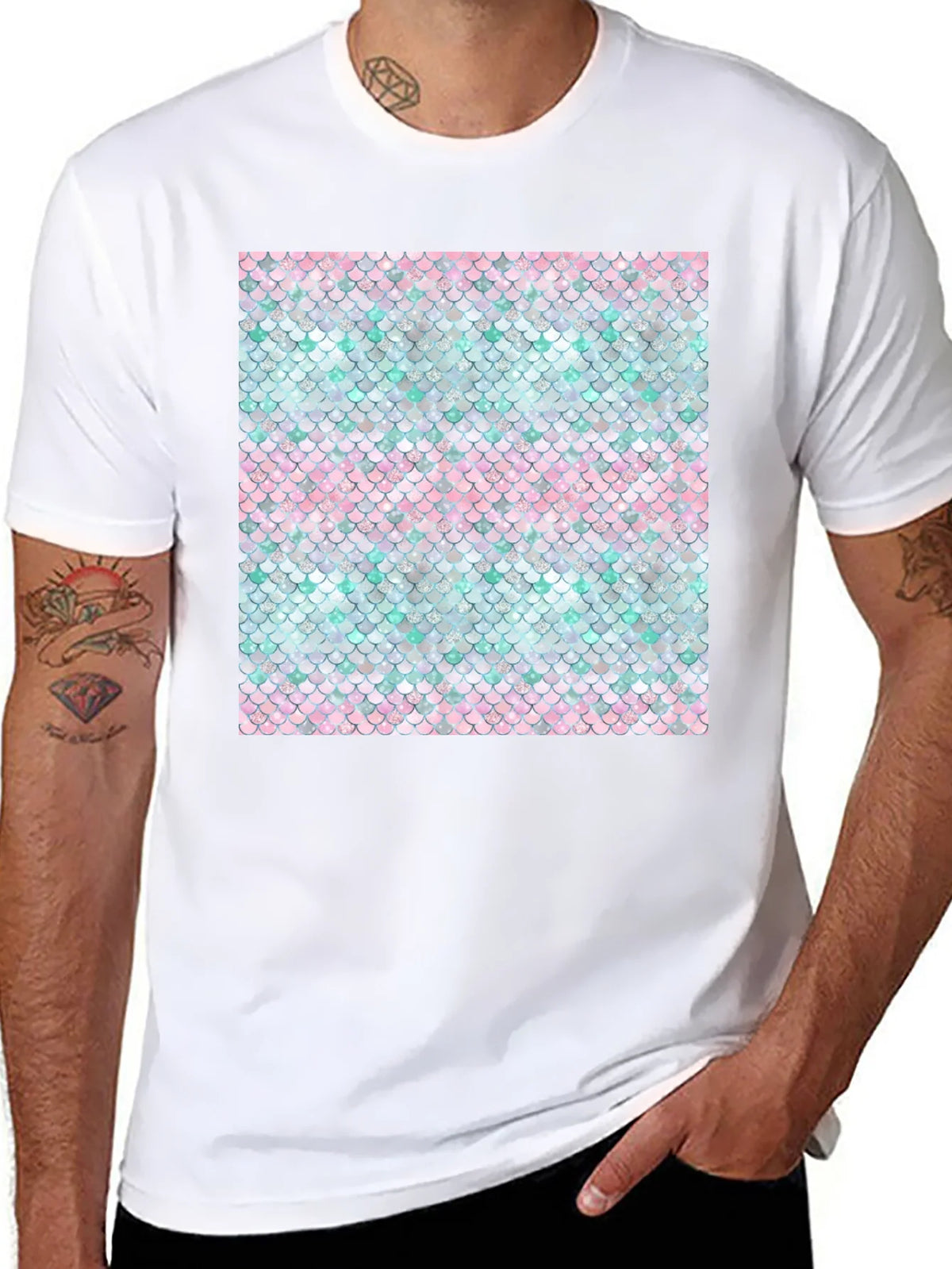 Scales Pattern T-Shirt product image 7
