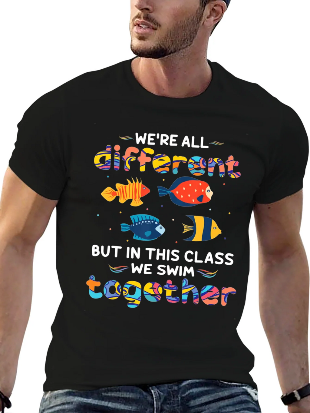 In This Class We Swim Together T-Shirt product image 3
