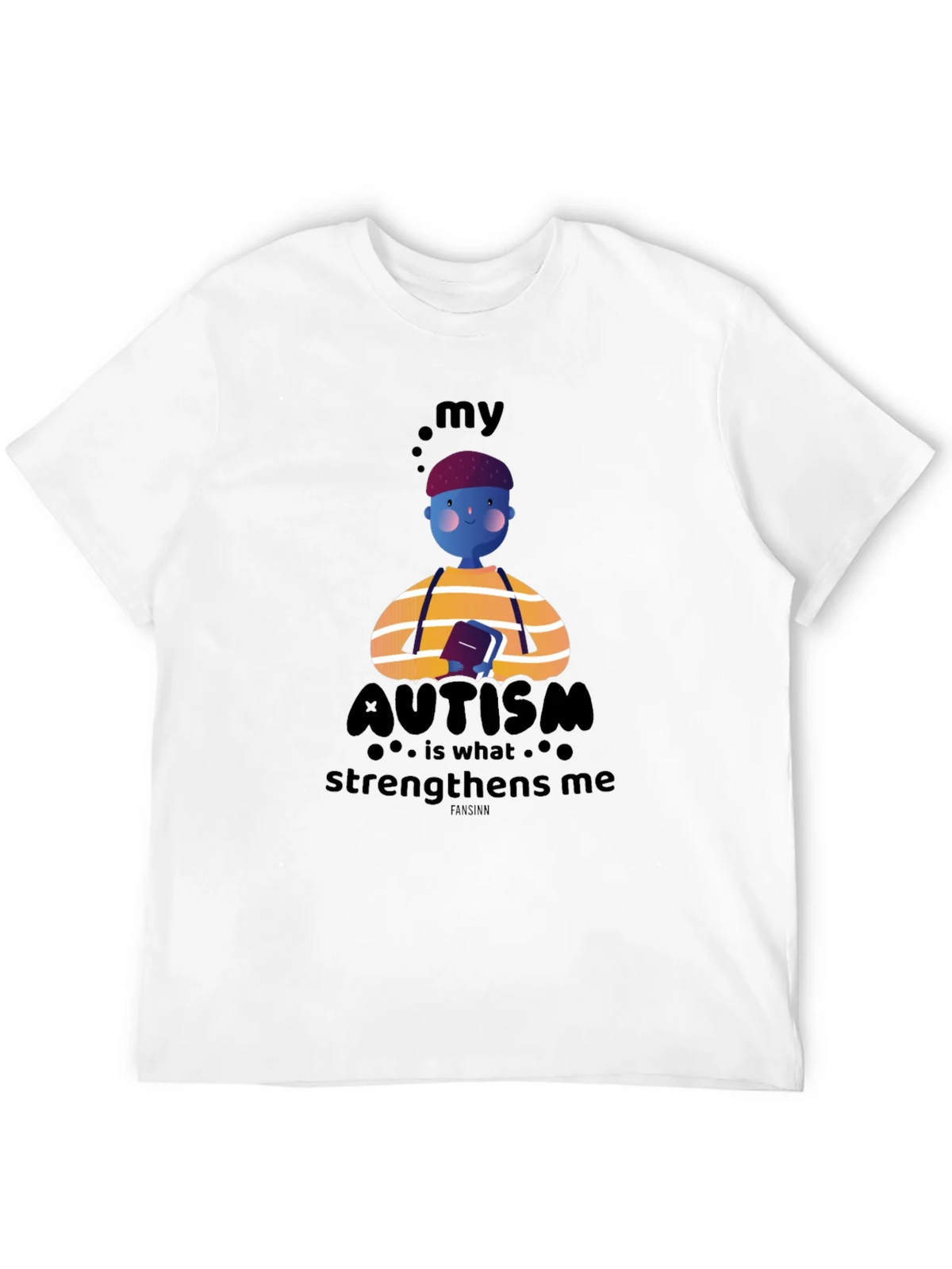 Autism Awareness T-Shirt - My Strengthens Me Design product image 8