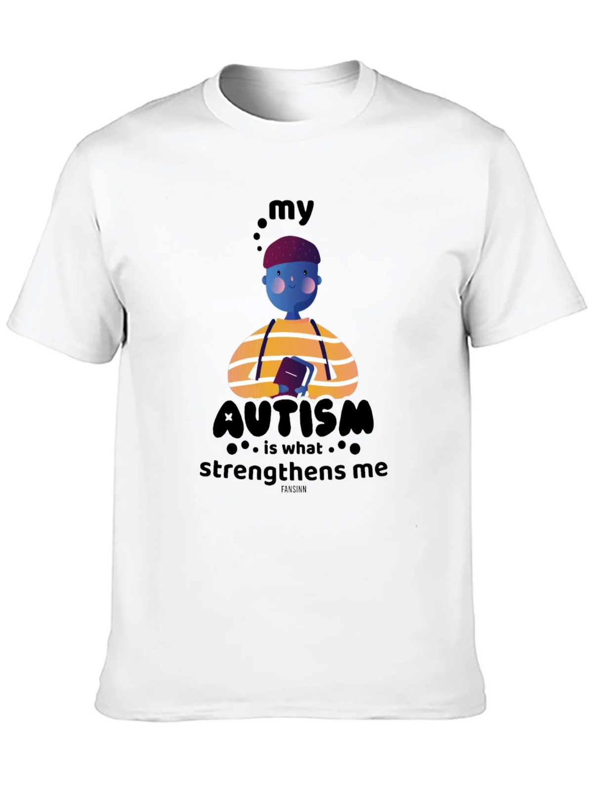 Autism Awareness T-Shirt - My Strengthens Me Design product image 6