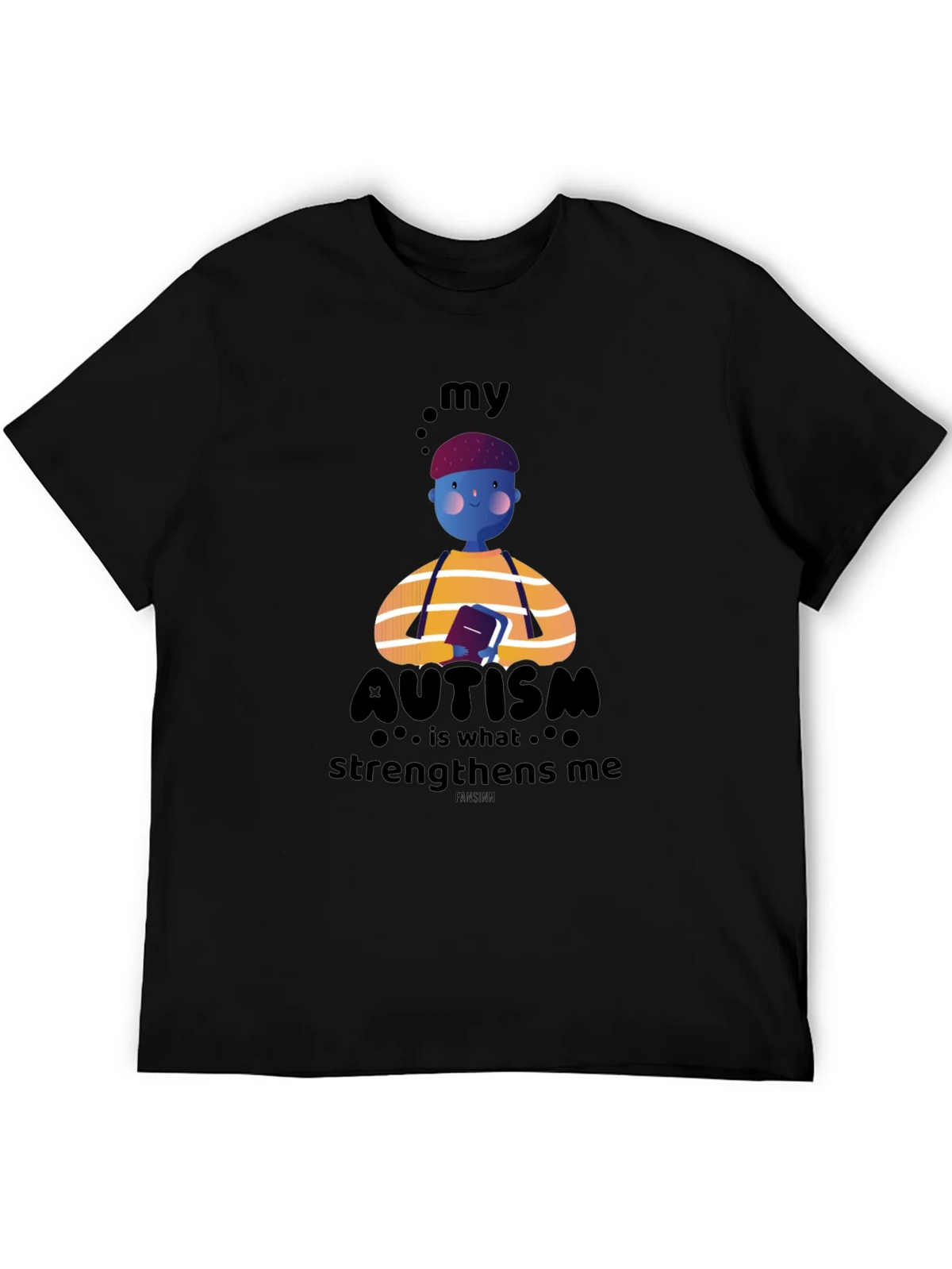 Autism Awareness T-Shirt - My Strengthens Me Design product image 2