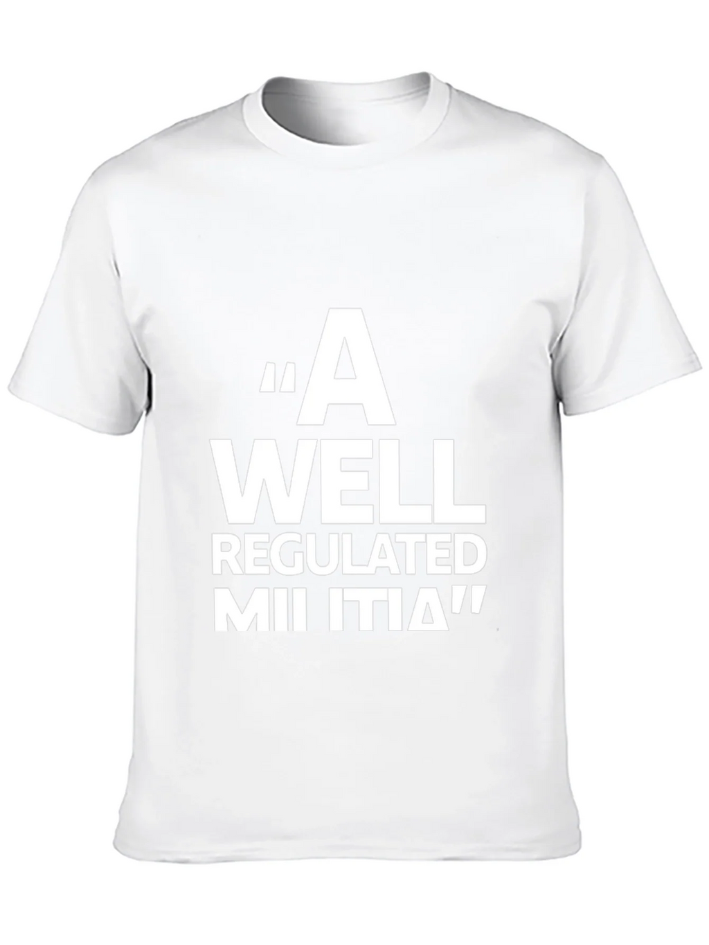 A Well Regulated Militia Black T-Shirt product image 9