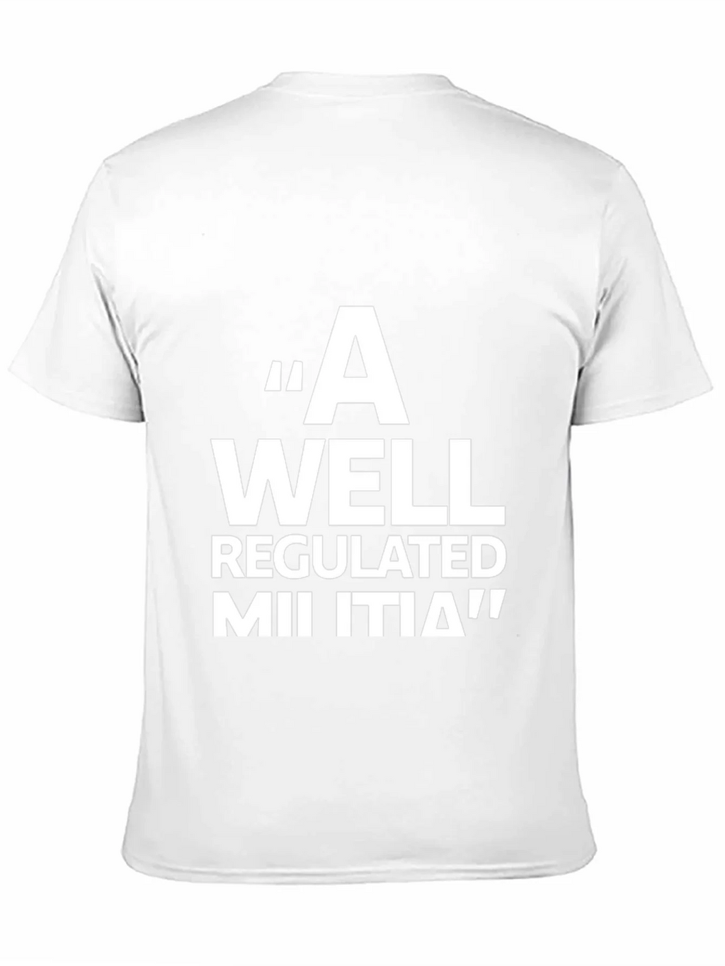 A Well Regulated Militia Black T-Shirt product image 10