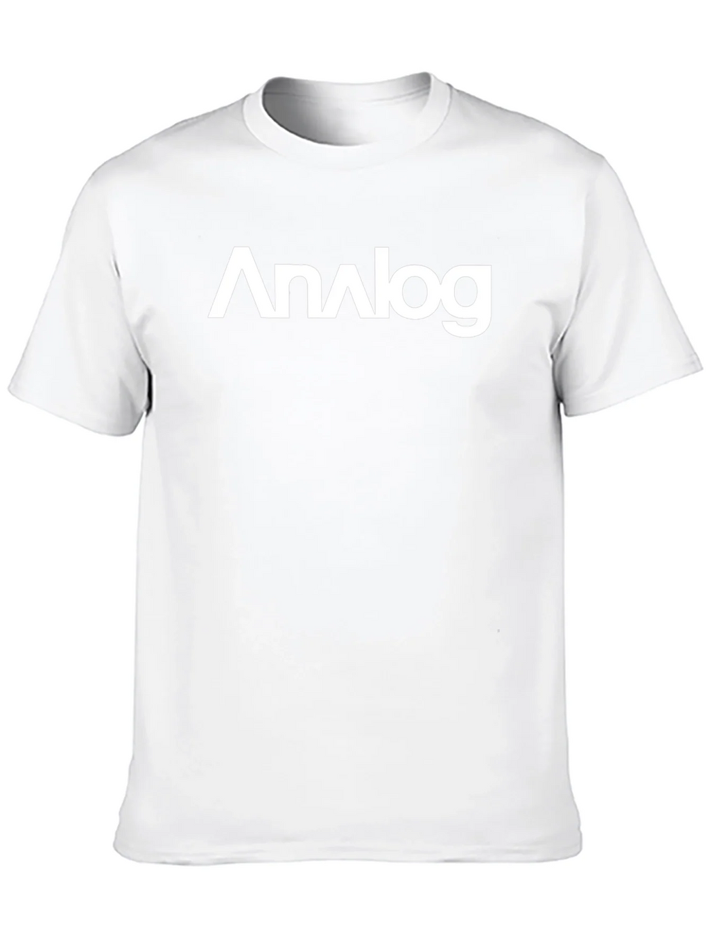 Analog Black Graphic T-Shirt for Men product image 9