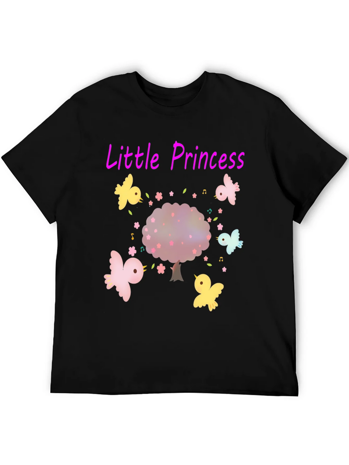 Little Princess Tee - Cute Bird Tree Design product image 3