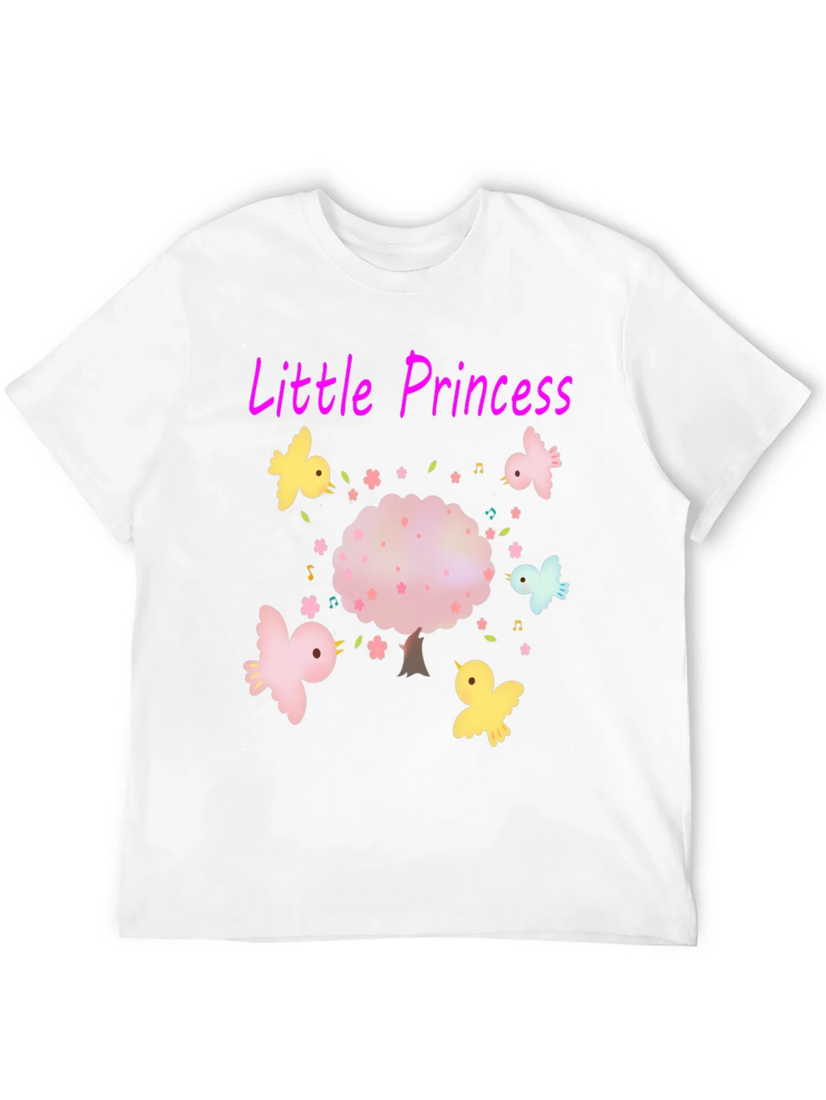 Little Princess Tee - Cute Bird Tree Design product image 7