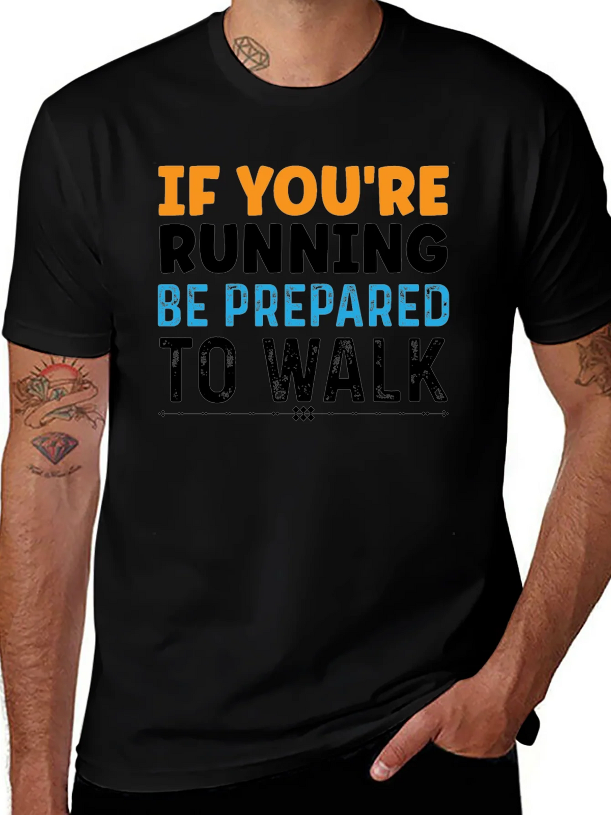 Running To Walk Graphic Tee product image 1