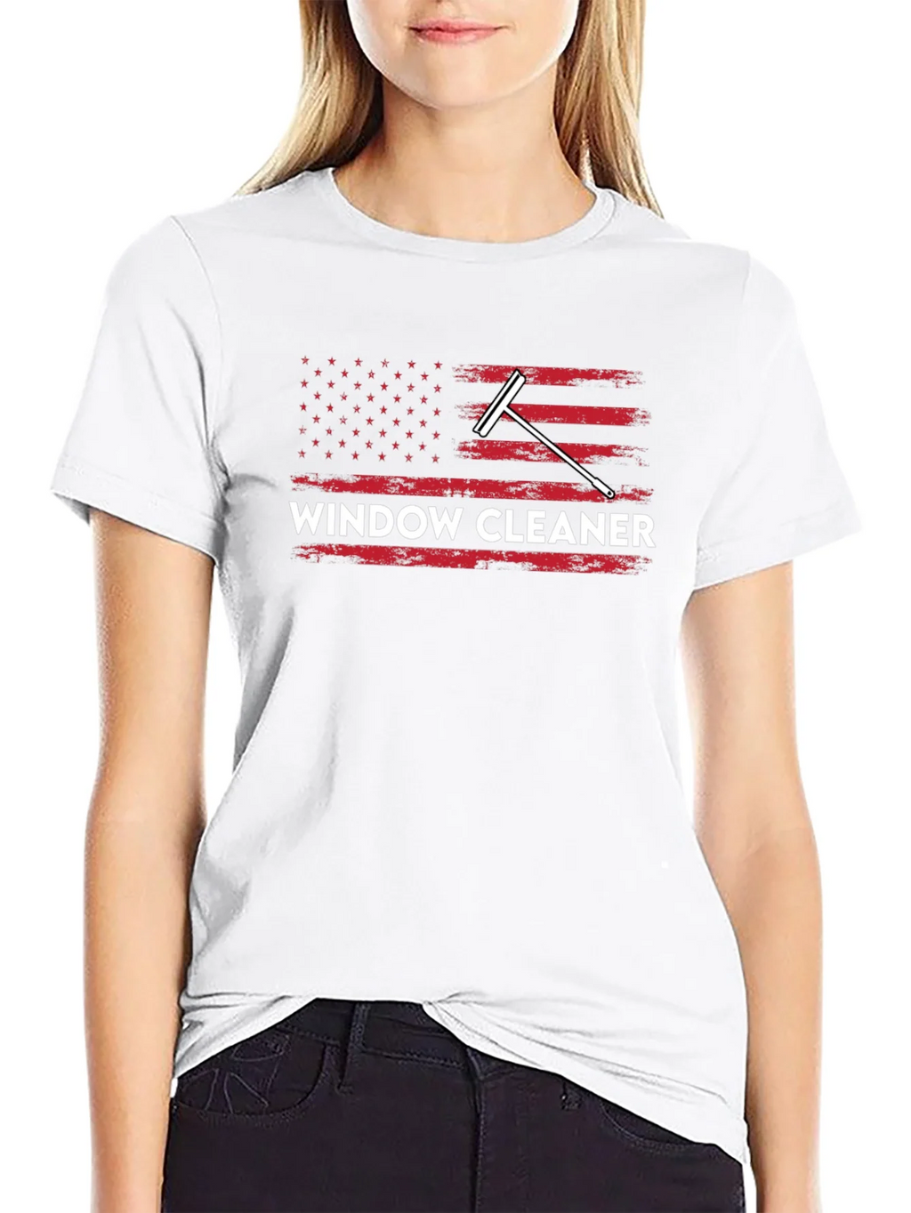 Window Cleaner Patriotic T-Shirt product image 8