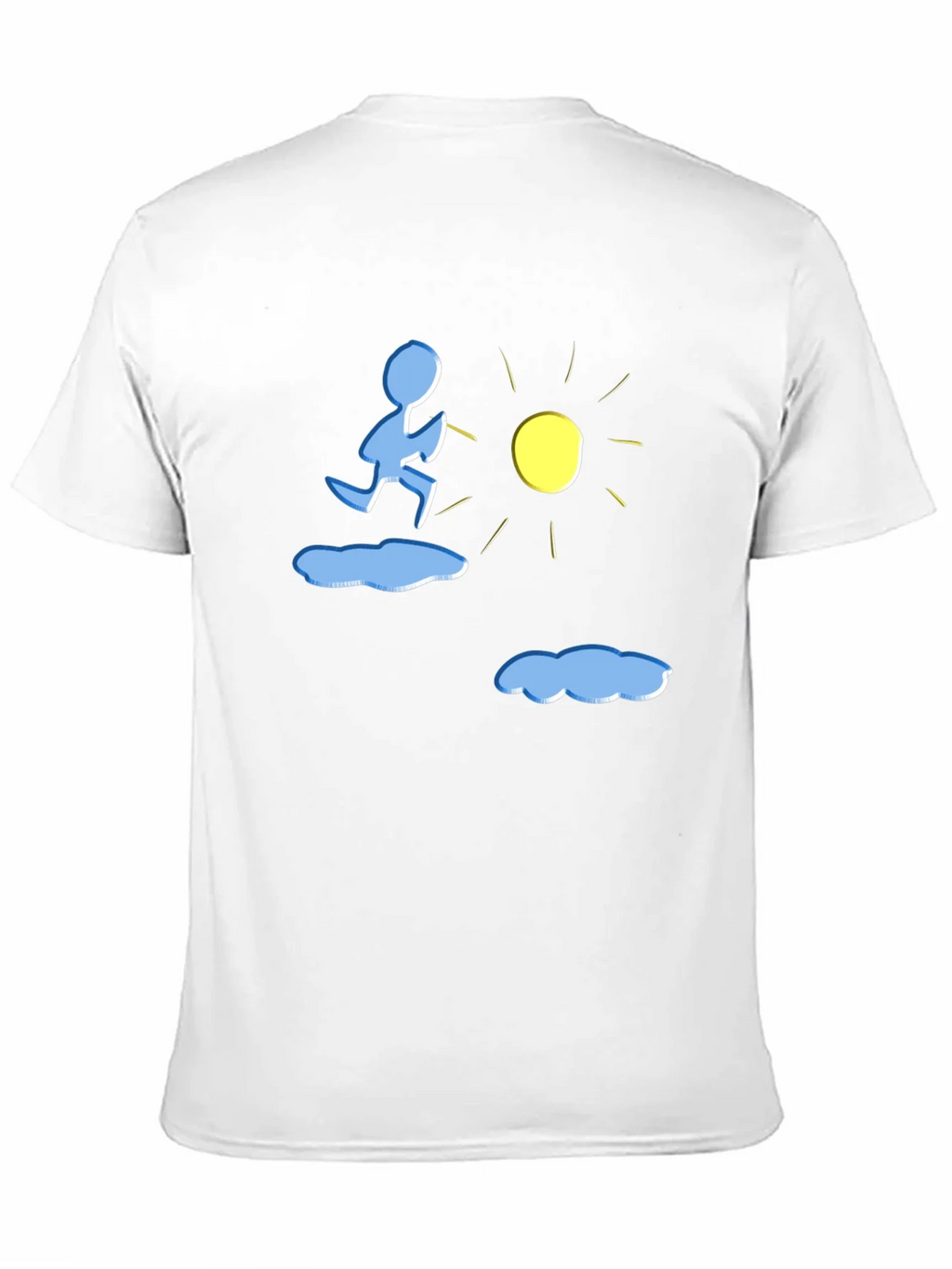 Running to the Sun Black Graphic Tee product image 10