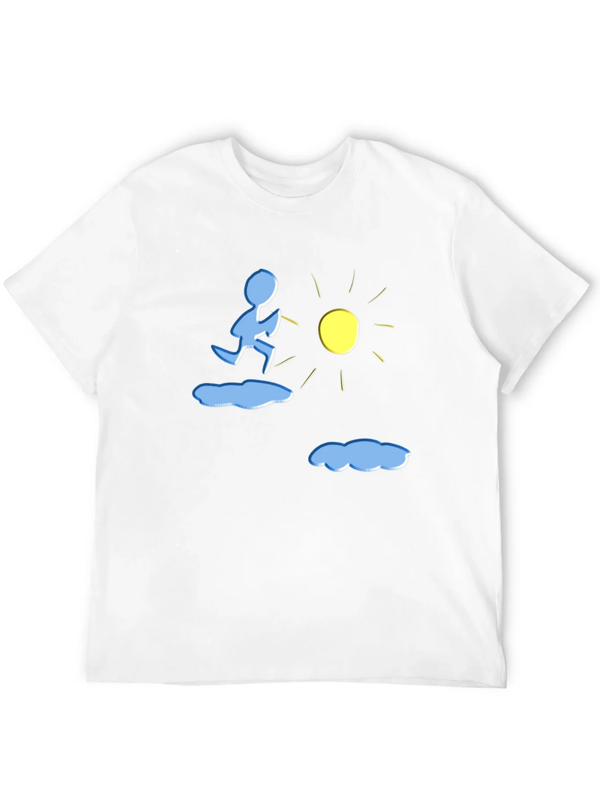 Running to the Sun Black Graphic Tee product image 11